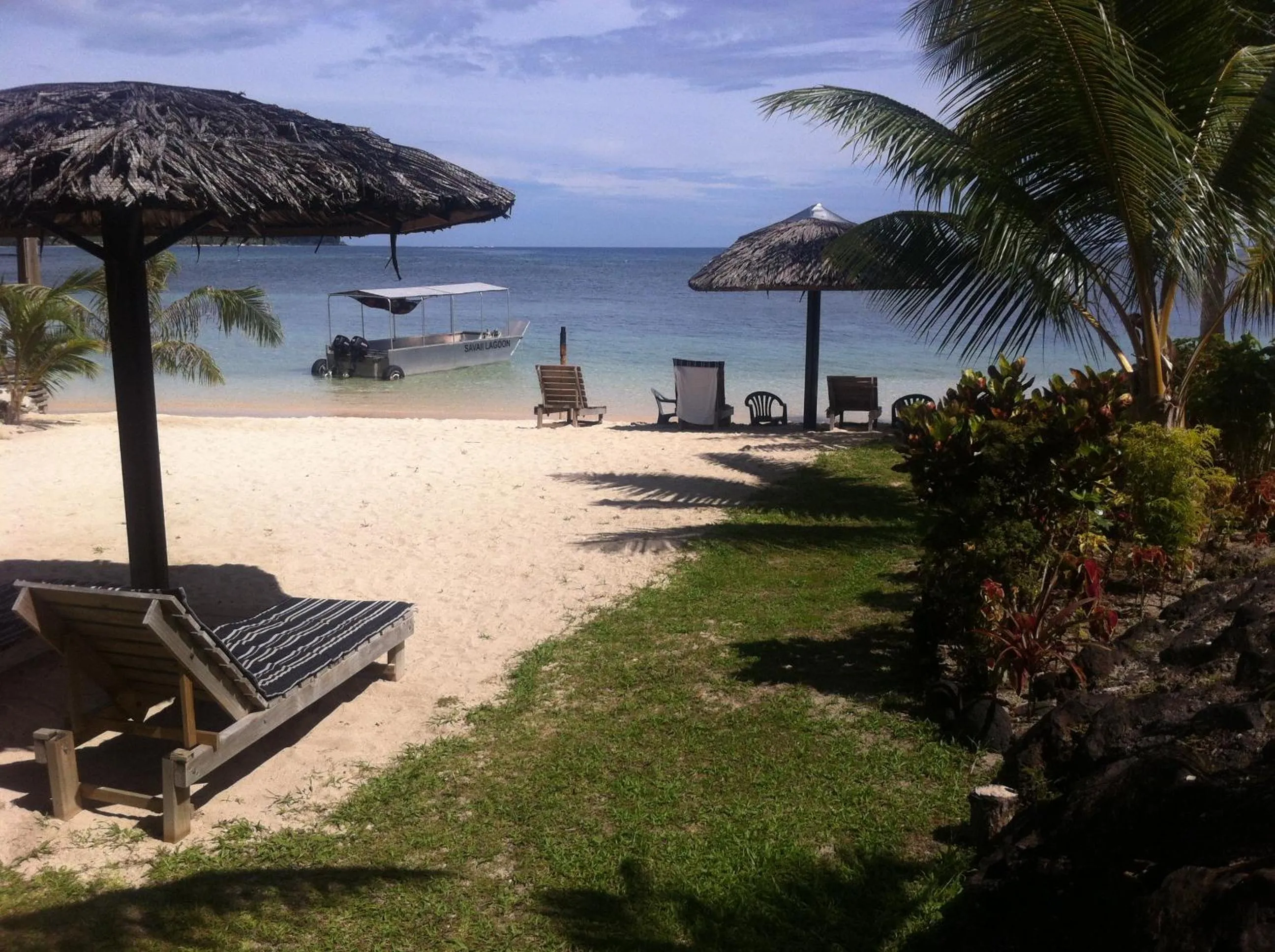Beach in Savaii Lagoon Resort