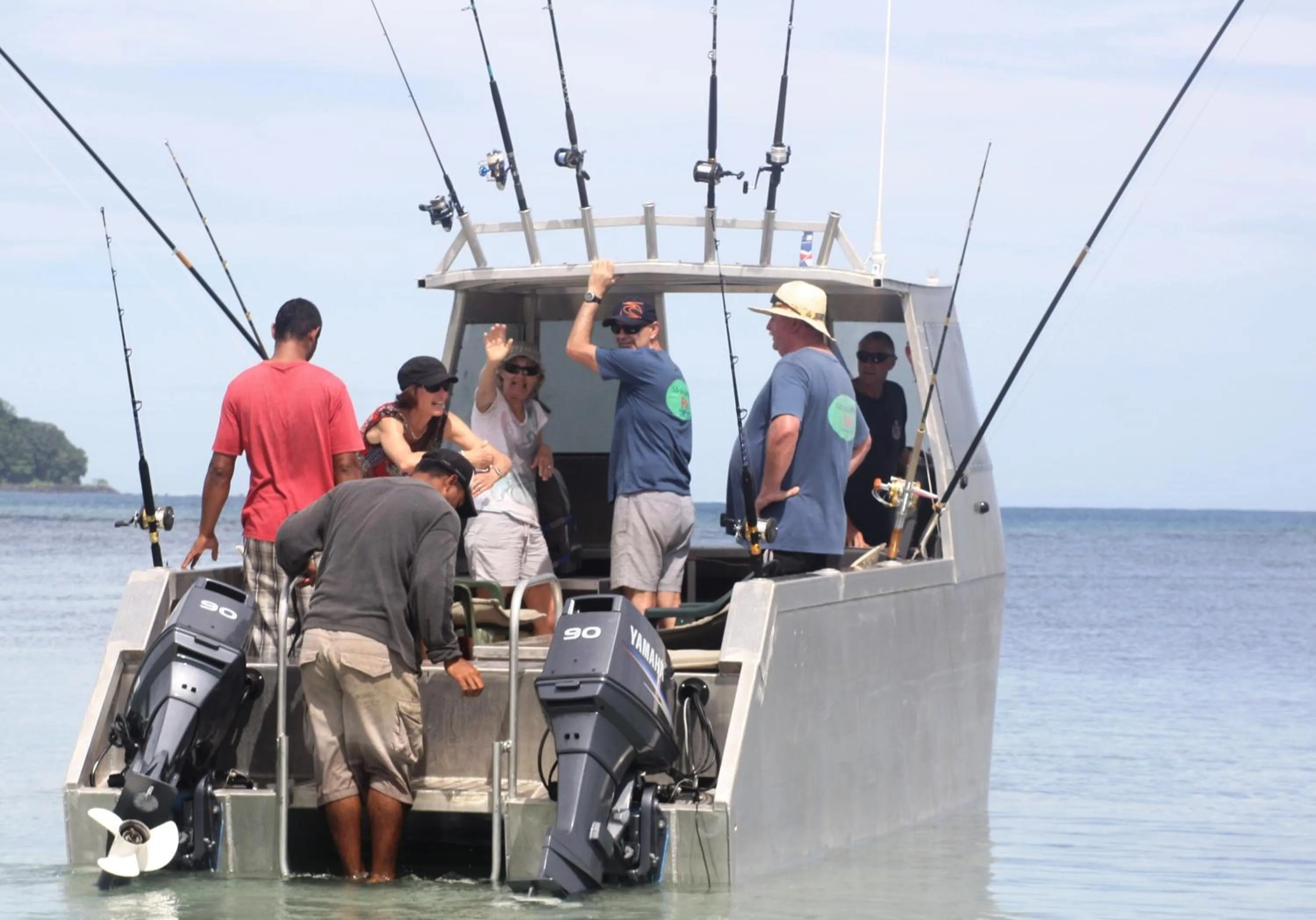 Fishing in Savaii Lagoon Resort