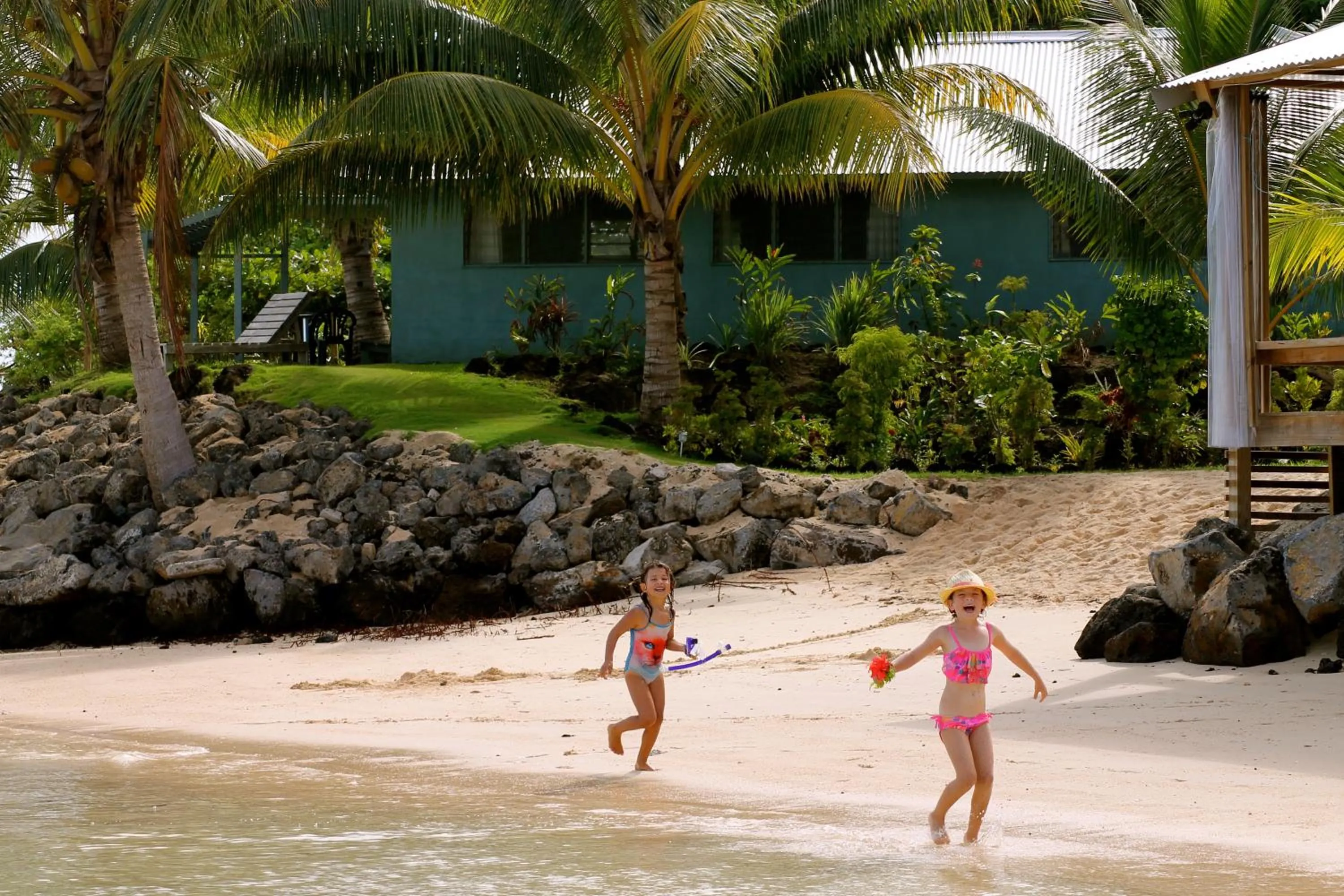 Beach in Savaii Lagoon Resort