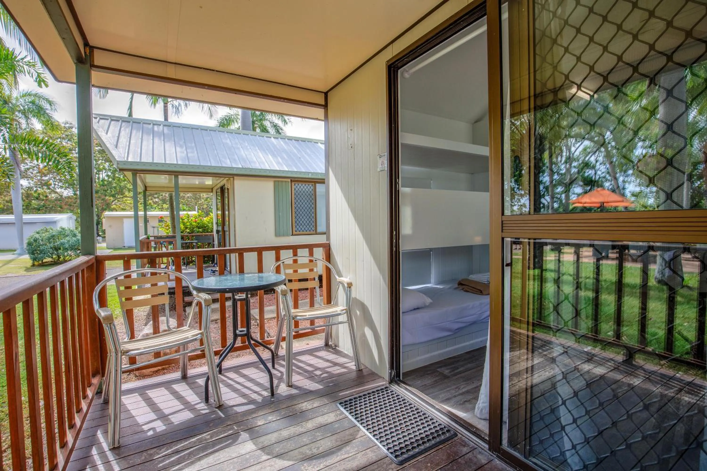 Balcony/Terrace in Ingenia Holidays Townsville