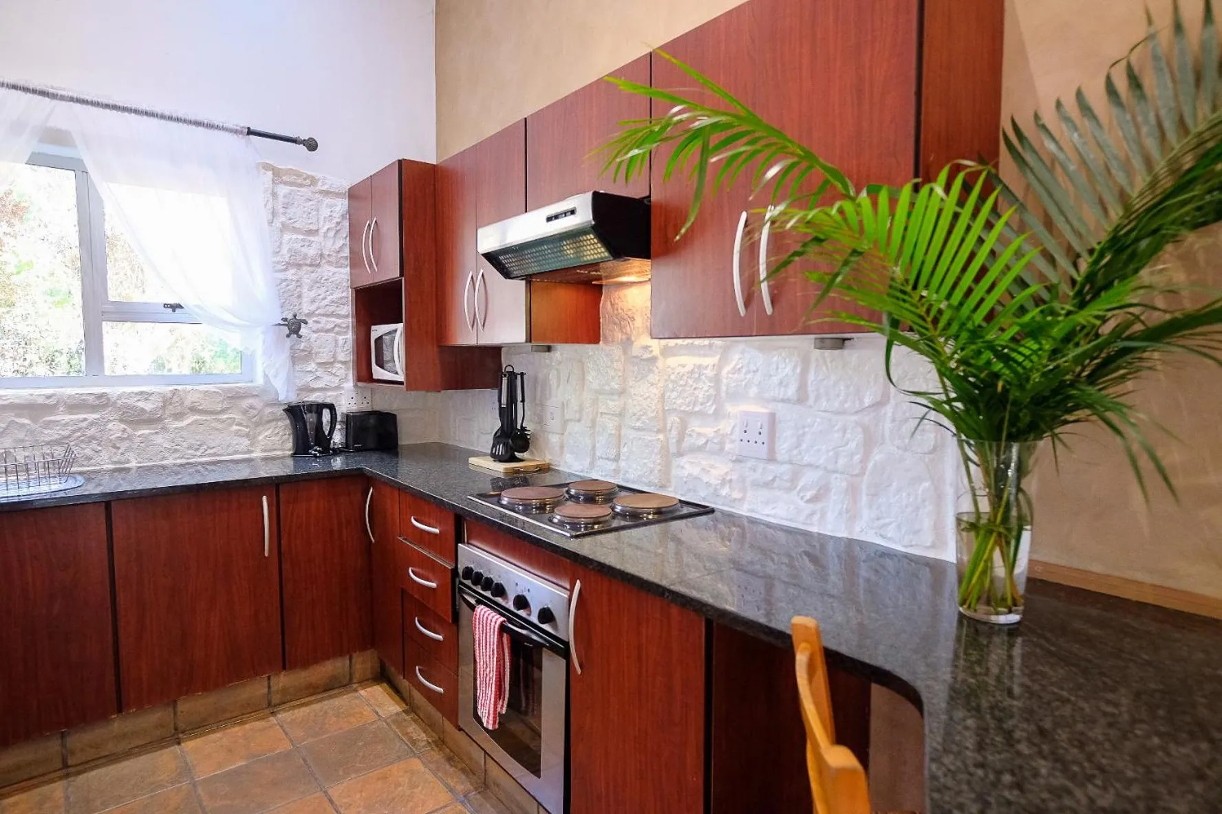 Kitchen or kitchenette in Ingwenya Lodge