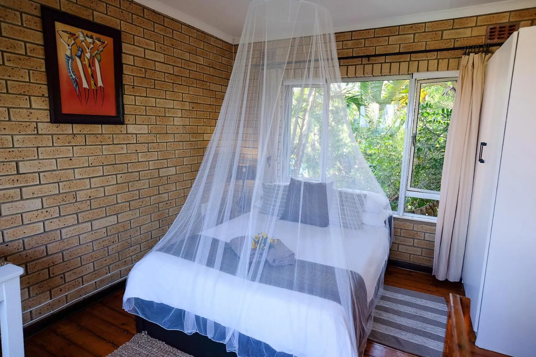 Bed in Ingwenya Lodge