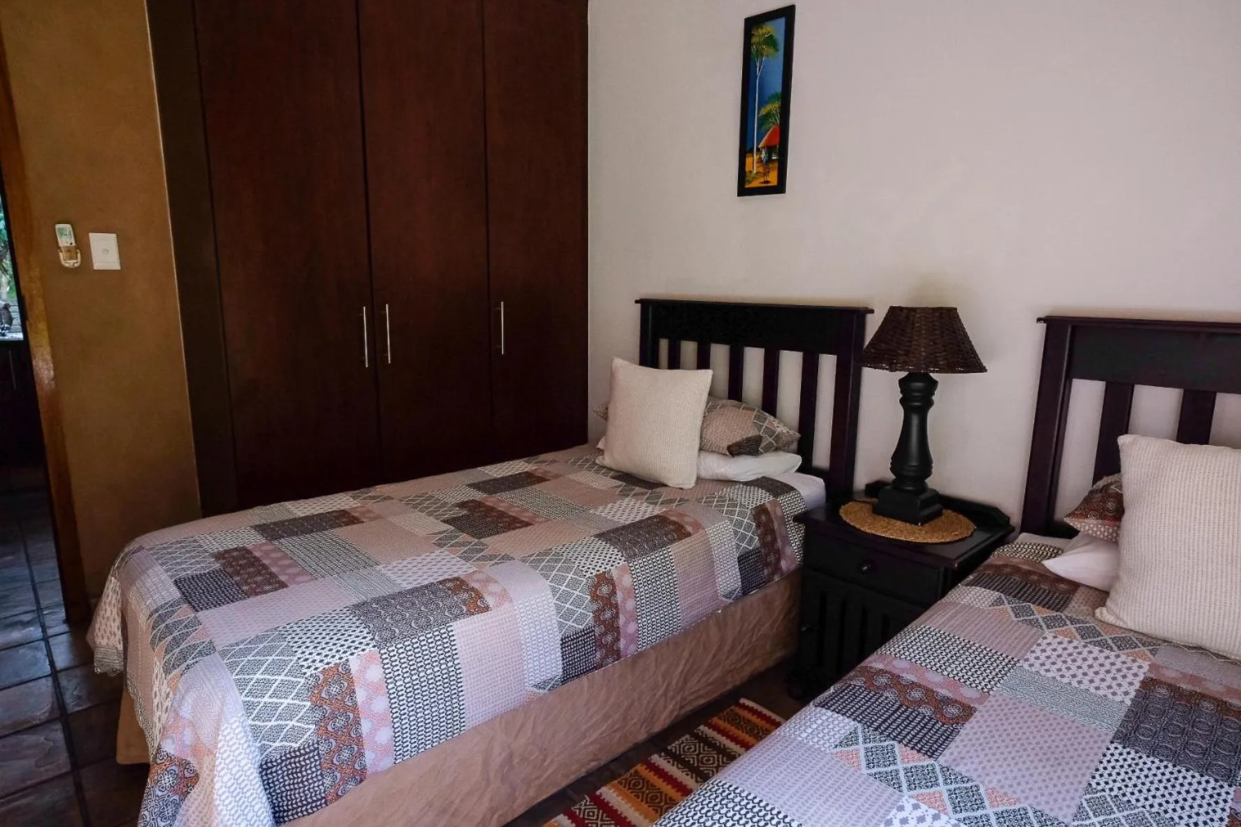 Bed in Ingwenya Lodge