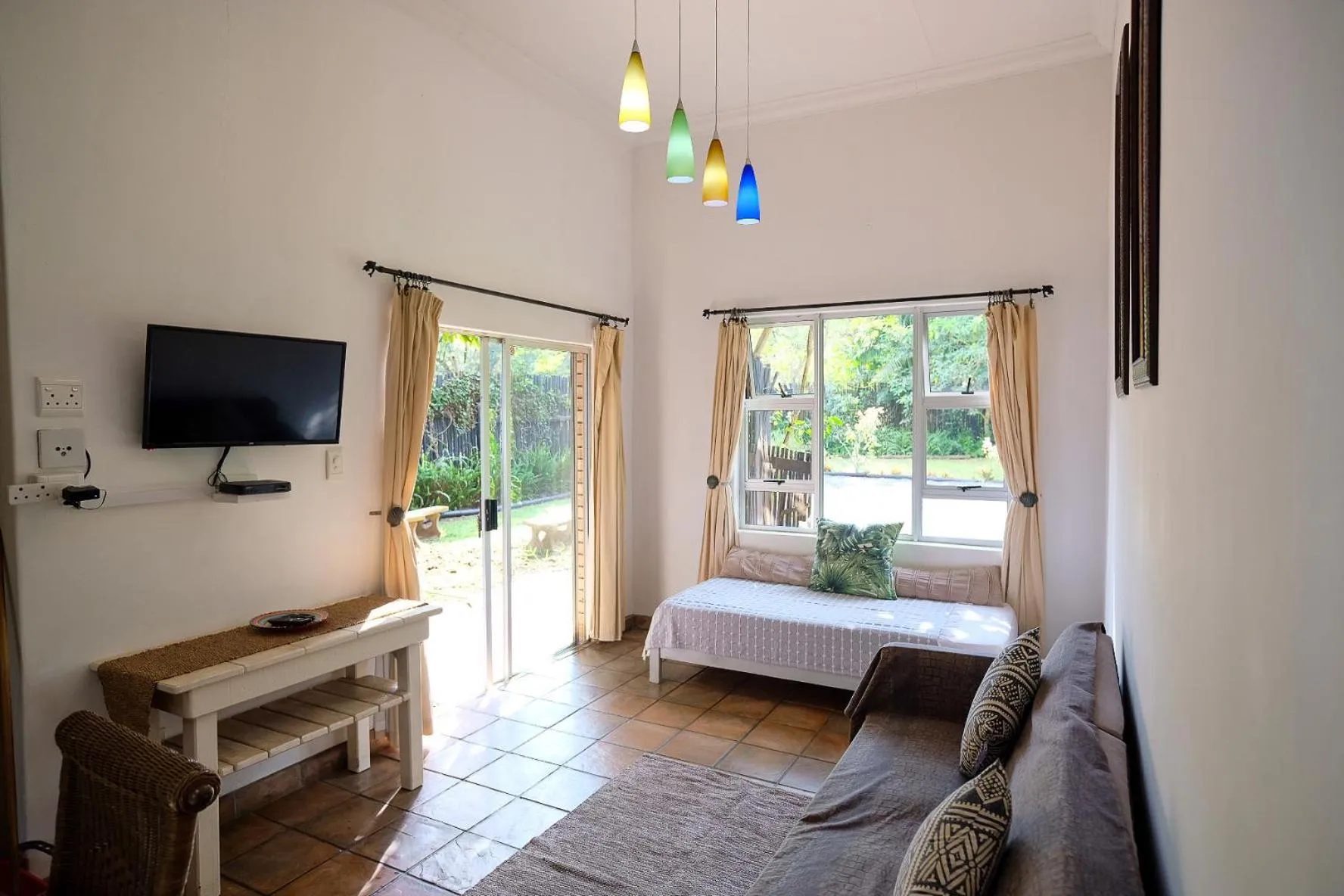 Bed in Ingwenya Lodge