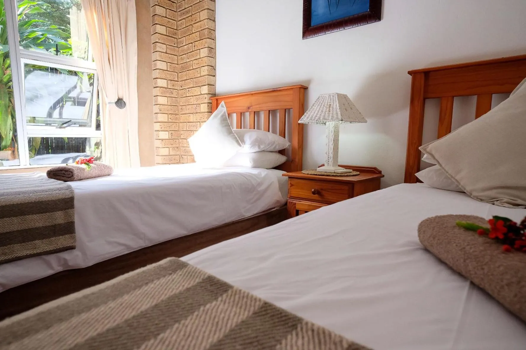 Bed in Ingwenya Lodge