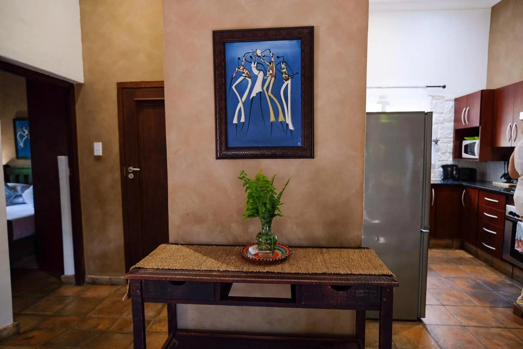 Kitchen or kitchenette in Ingwenya Lodge