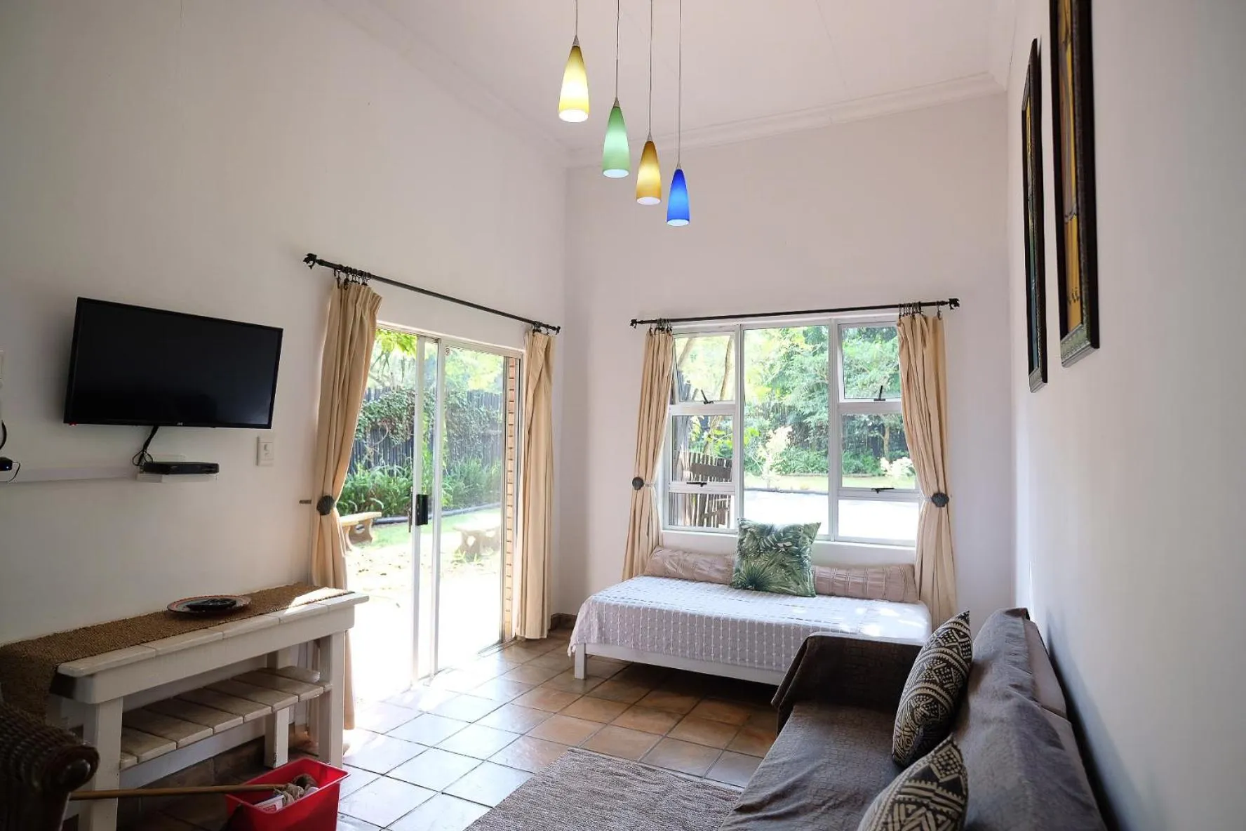 Bed in Ingwenya Lodge