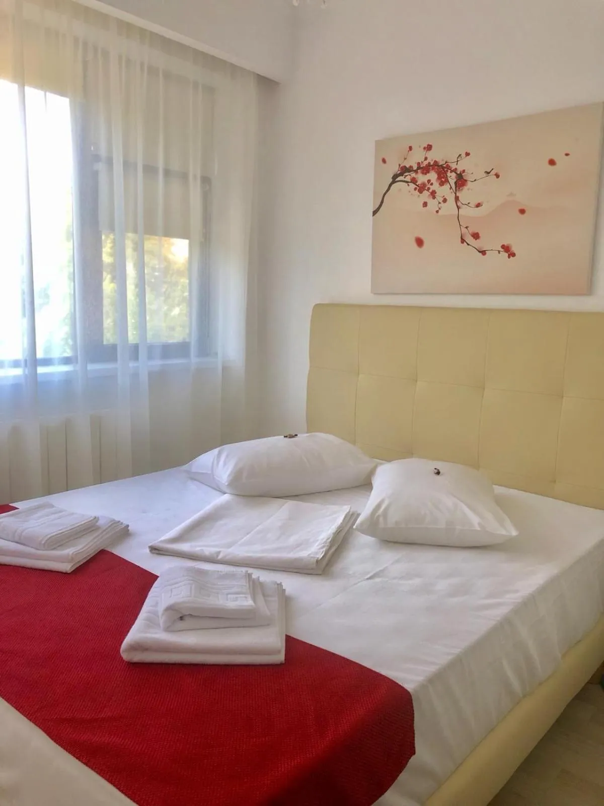 Bed in Iassium Residence Iasi