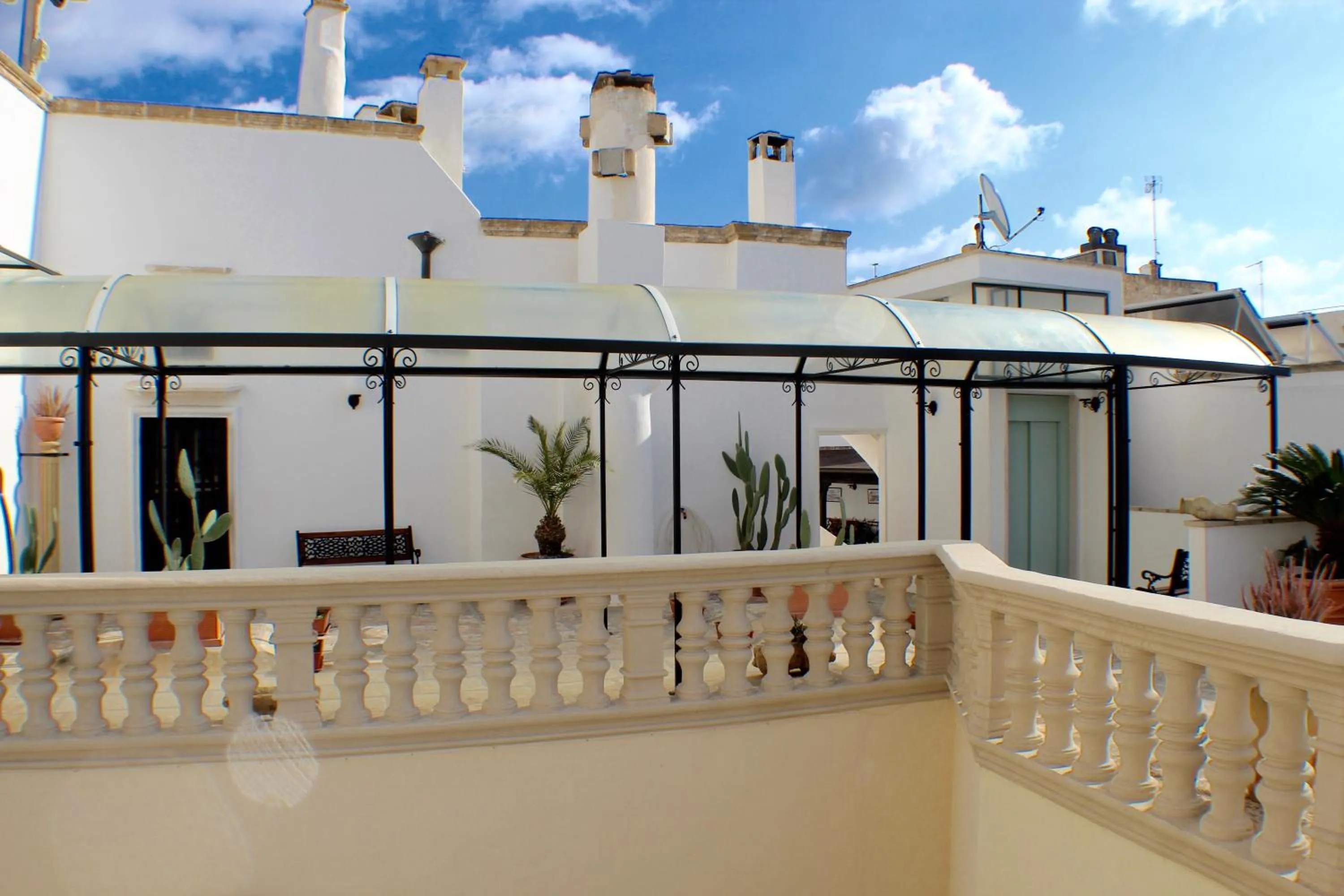 Balcony/Terrace in Palazzo Senape De Pace