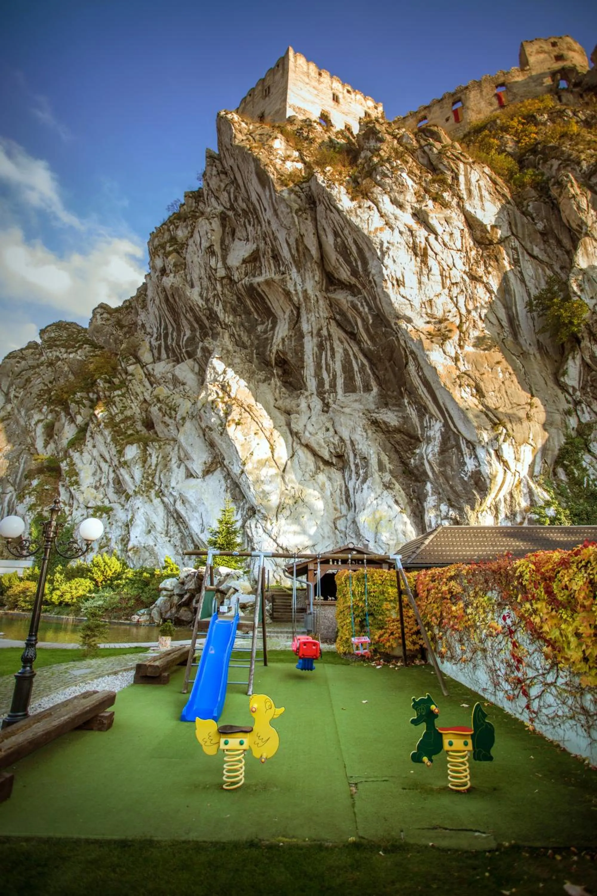 Children play ground in Kúria Beckov - Penzión