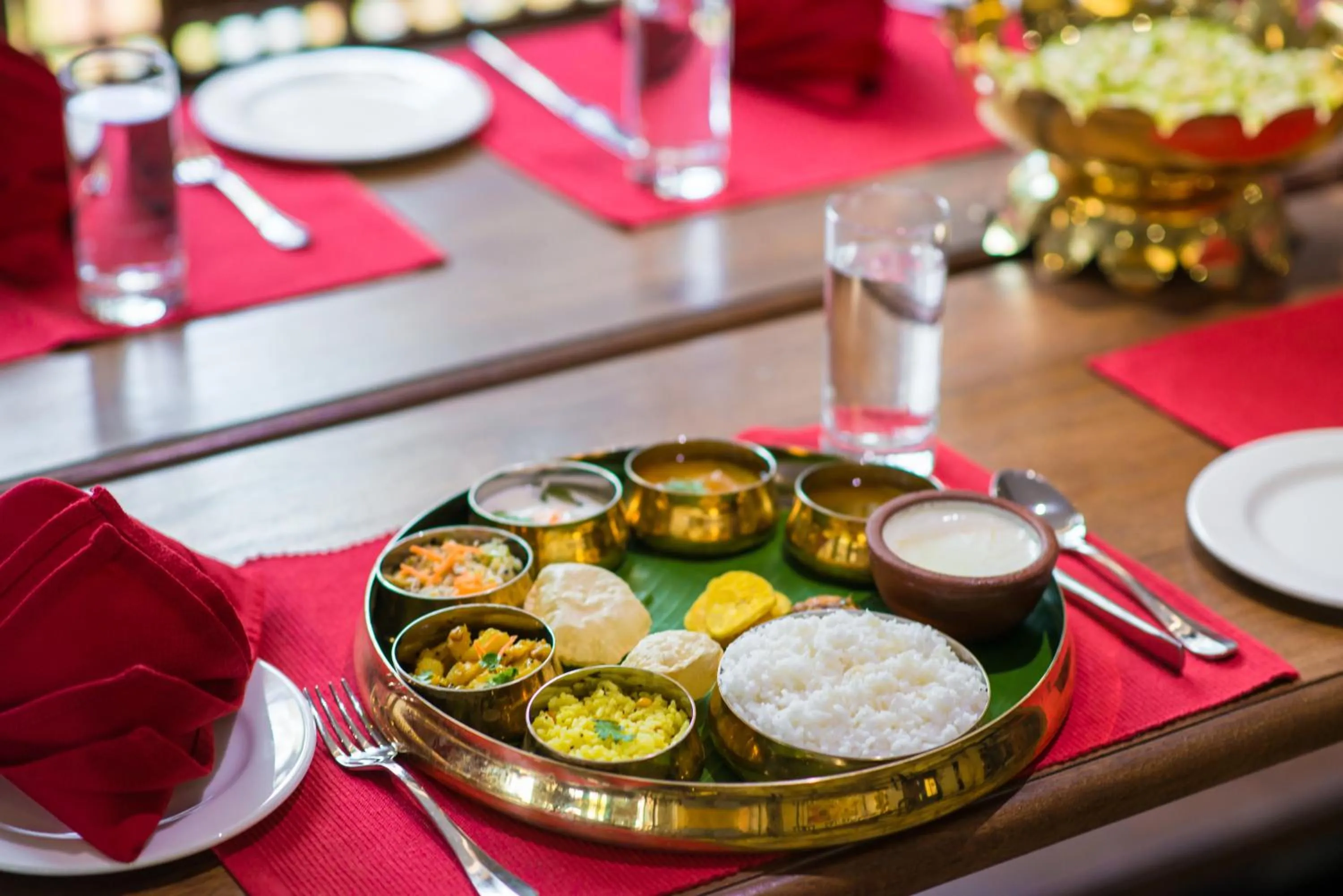 Food and drinks in Svatma - A Luxury Heritage Resort