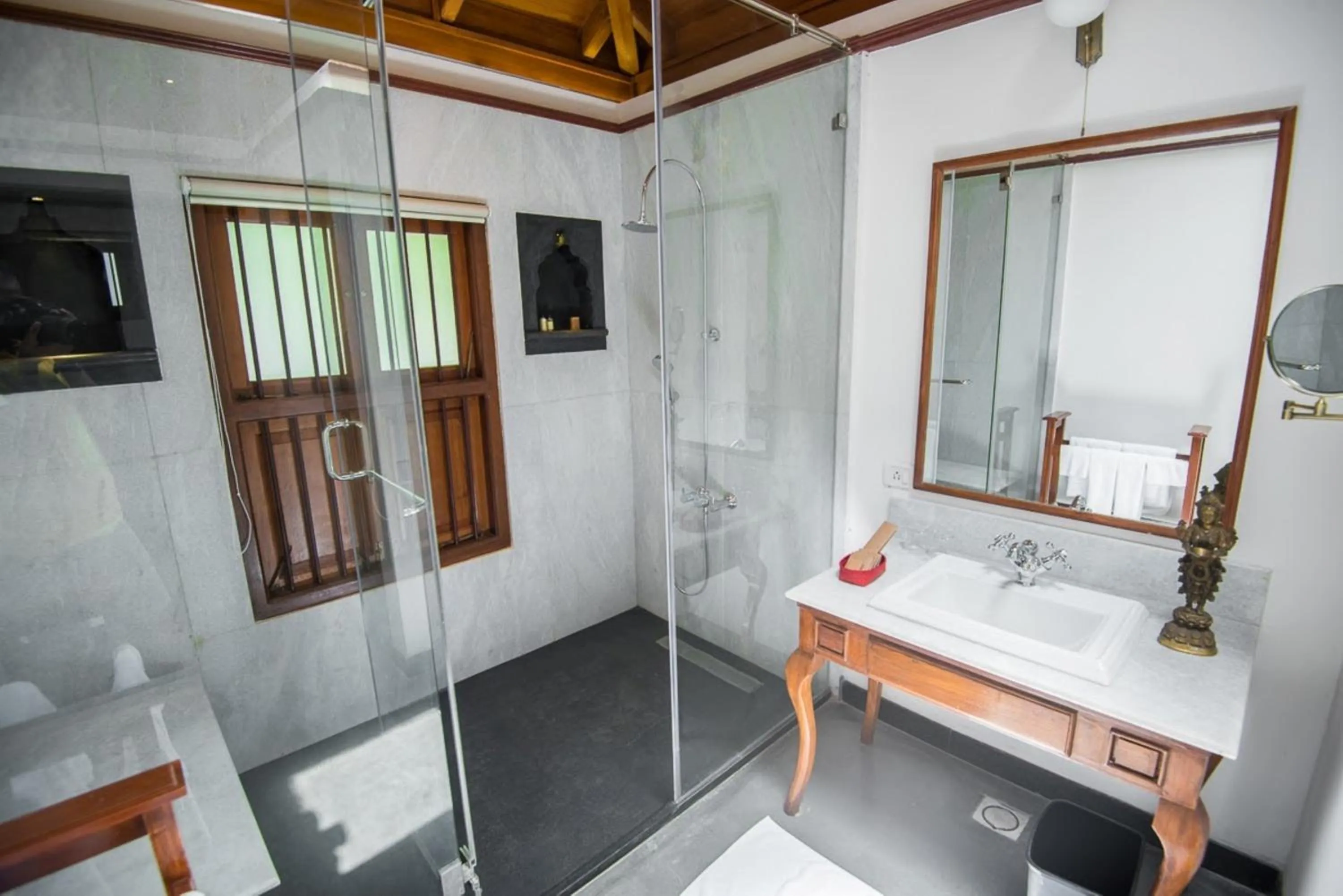 Shower in Svatma - A Luxury Heritage Resort