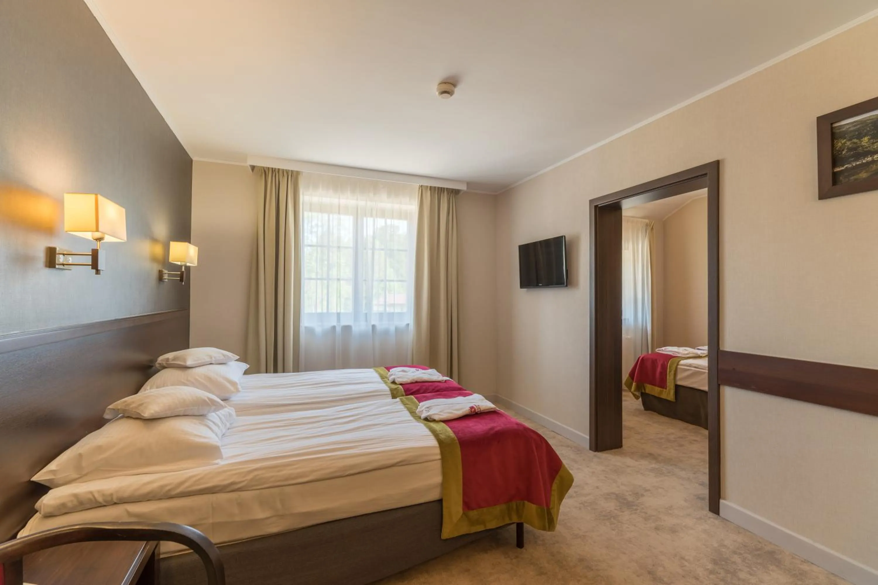 Bed in Hotel Kryształ Conference & Spa