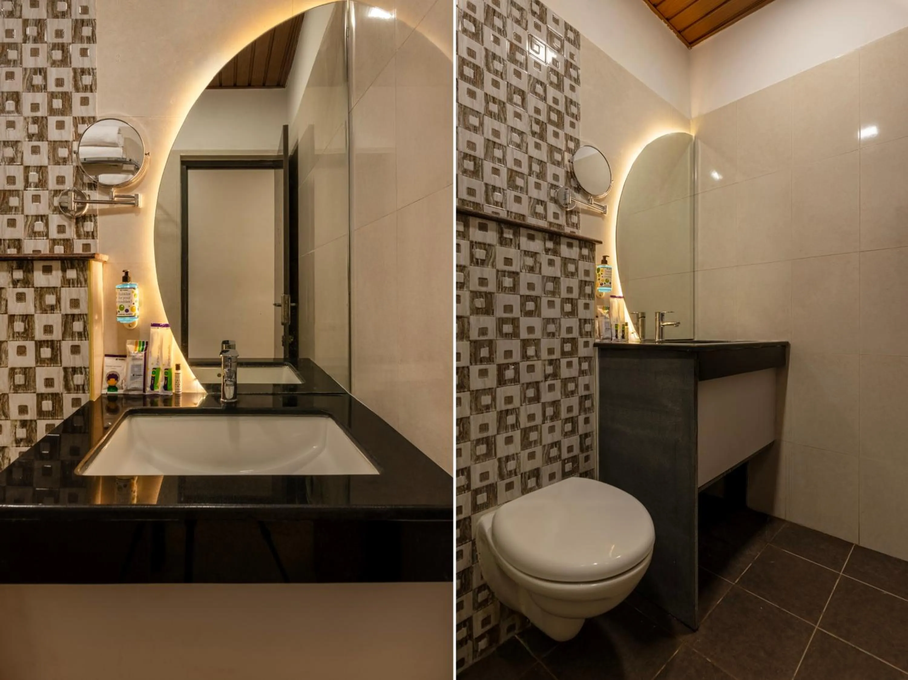 Bathroom in Treebo Premium Emerald Dove