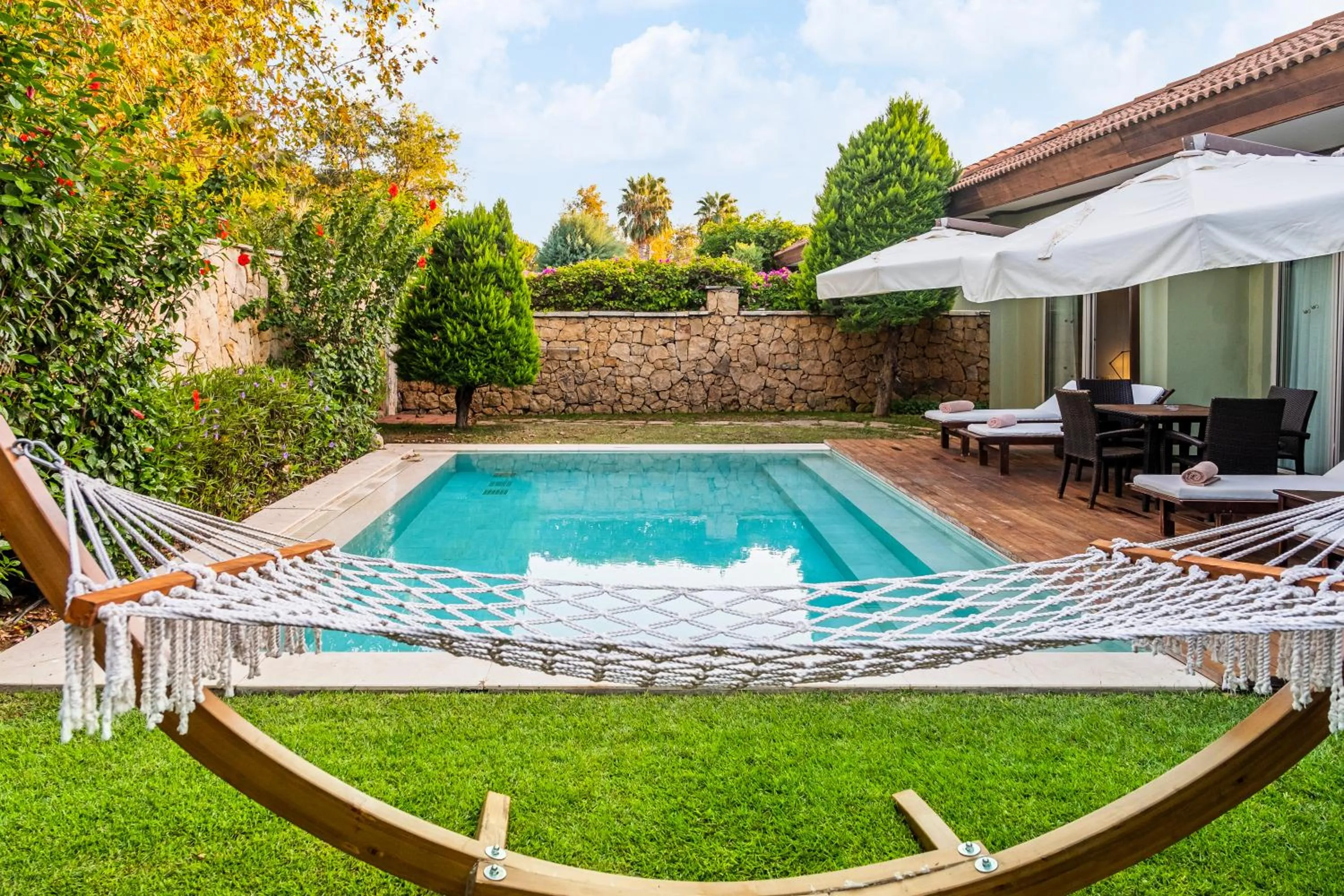 Swimming pool in IC Hotels Green Palace & Villas