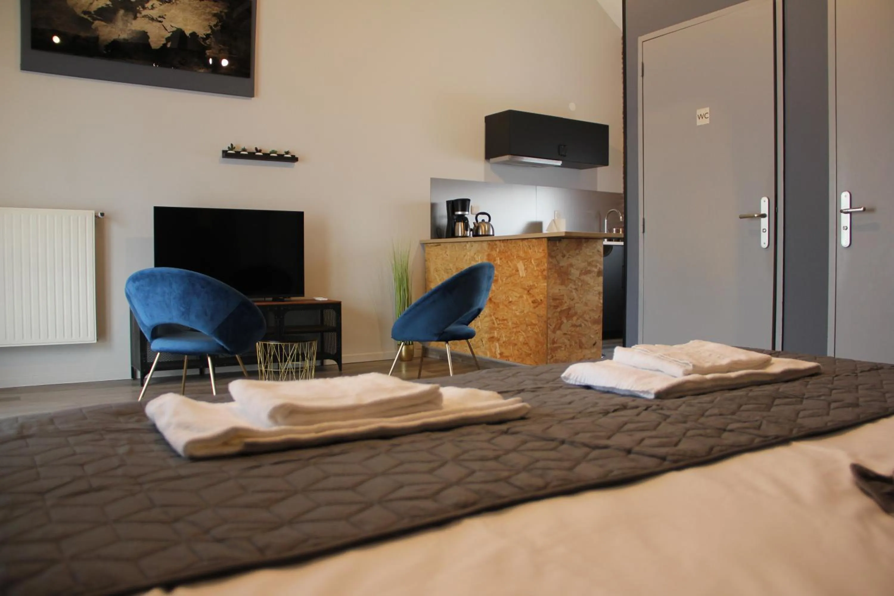 Bed in Villa Louis Victor