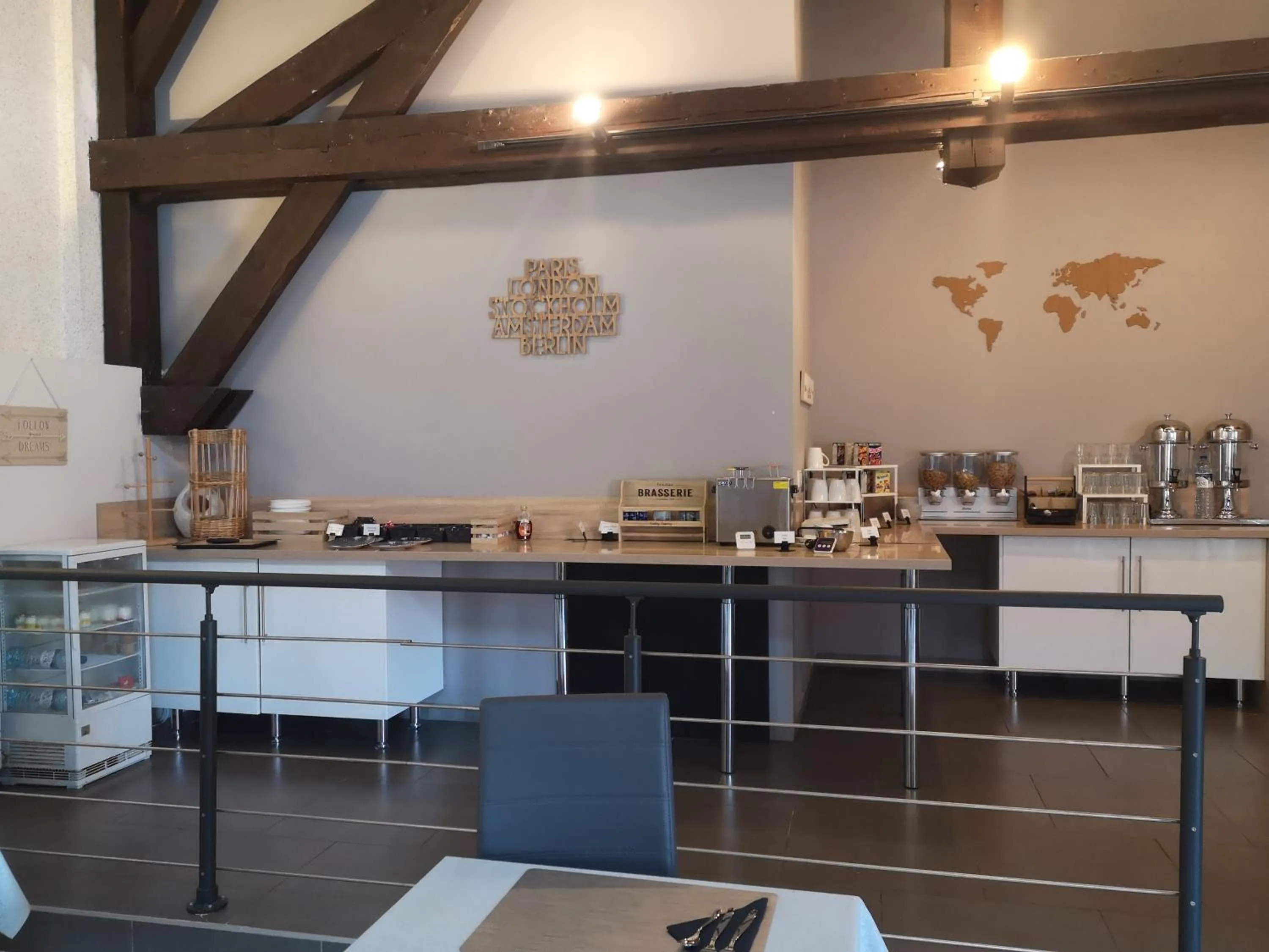 Food in Villa Louis Victor