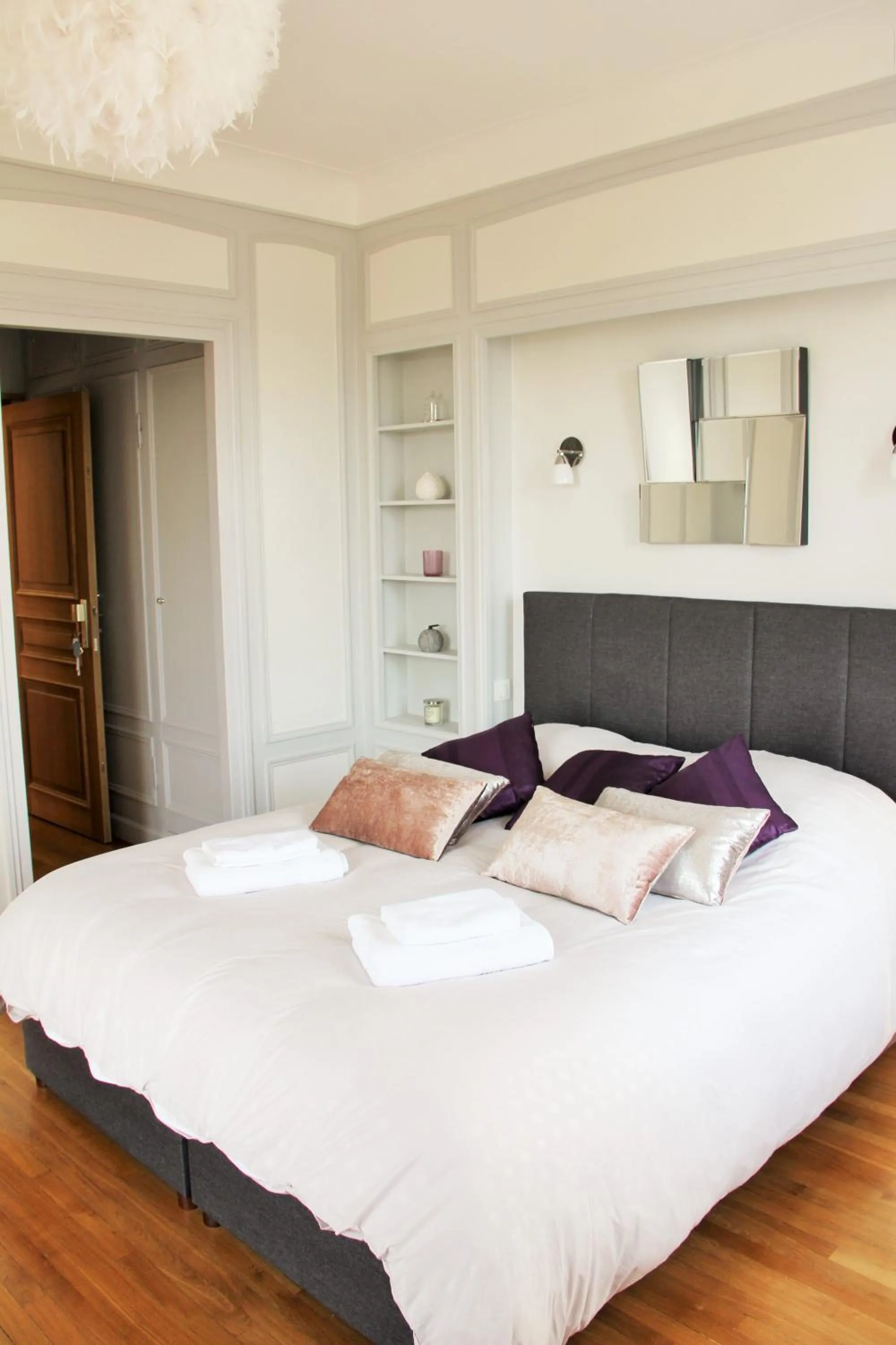 Bed in Villa Louis Victor