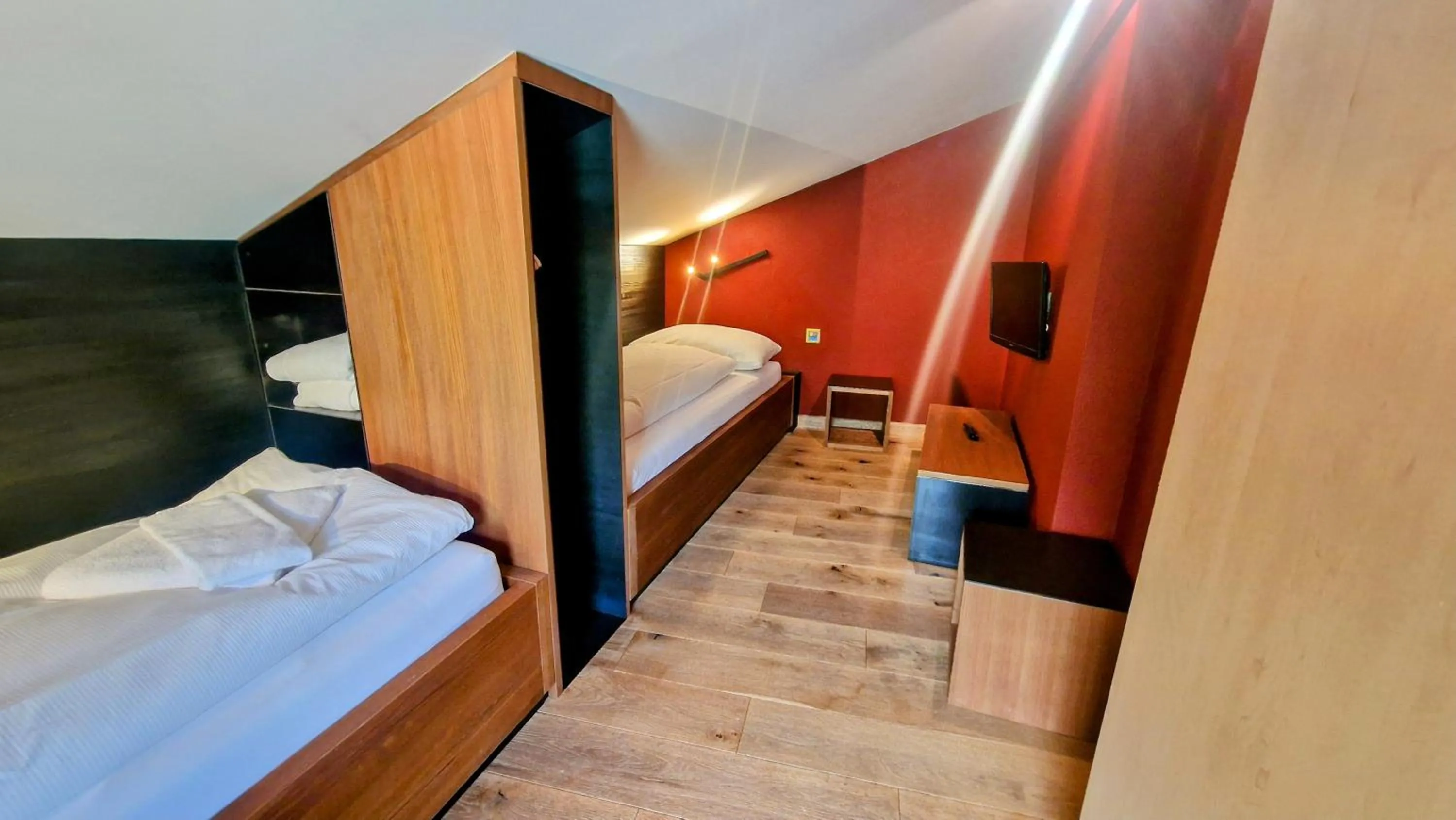Bed in Amber Ski-in/out Hotel & Spa