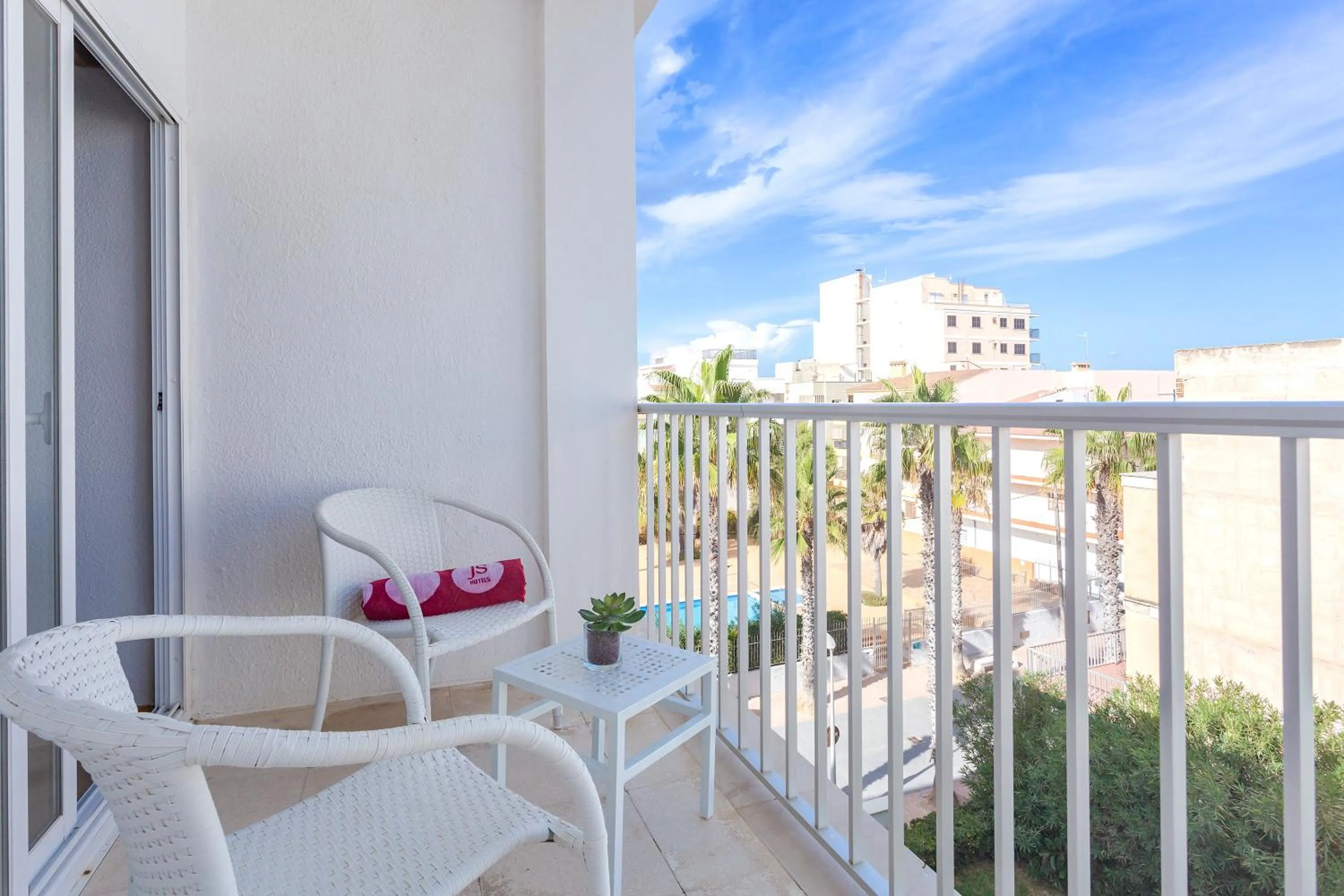 Balcony/Terrace in JS Sol de Can Picafort - Adults Only
