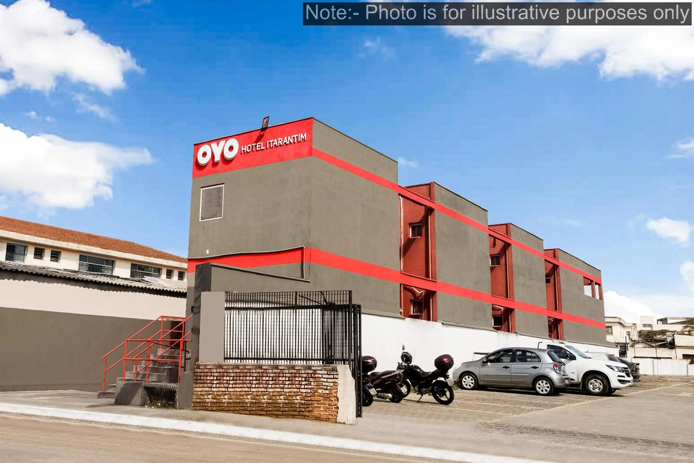 Property building in OYO Hotel Itarantim, São Paulo