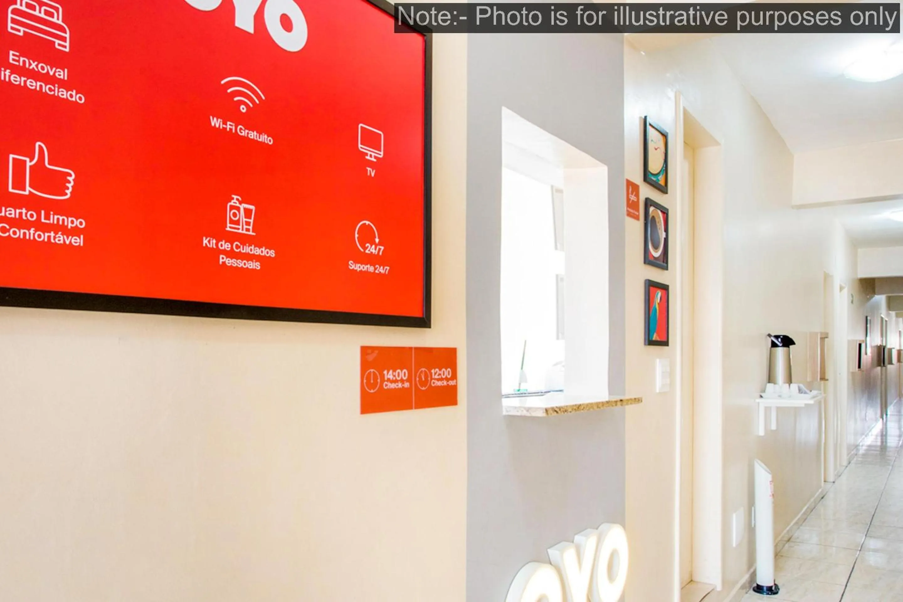 Lobby or reception in OYO Hotel Itarantim, São Paulo
