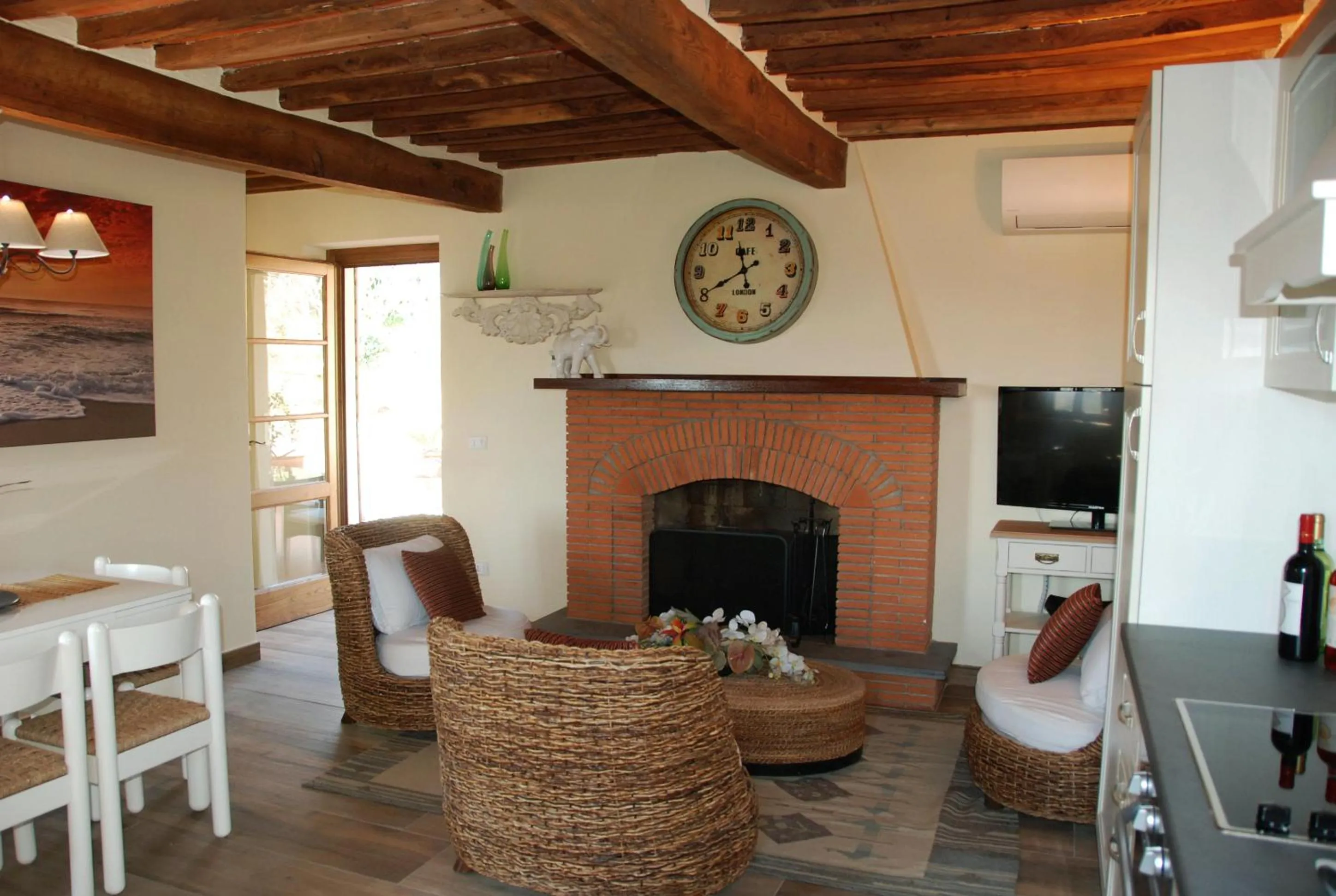 Seating area in Casale Olea