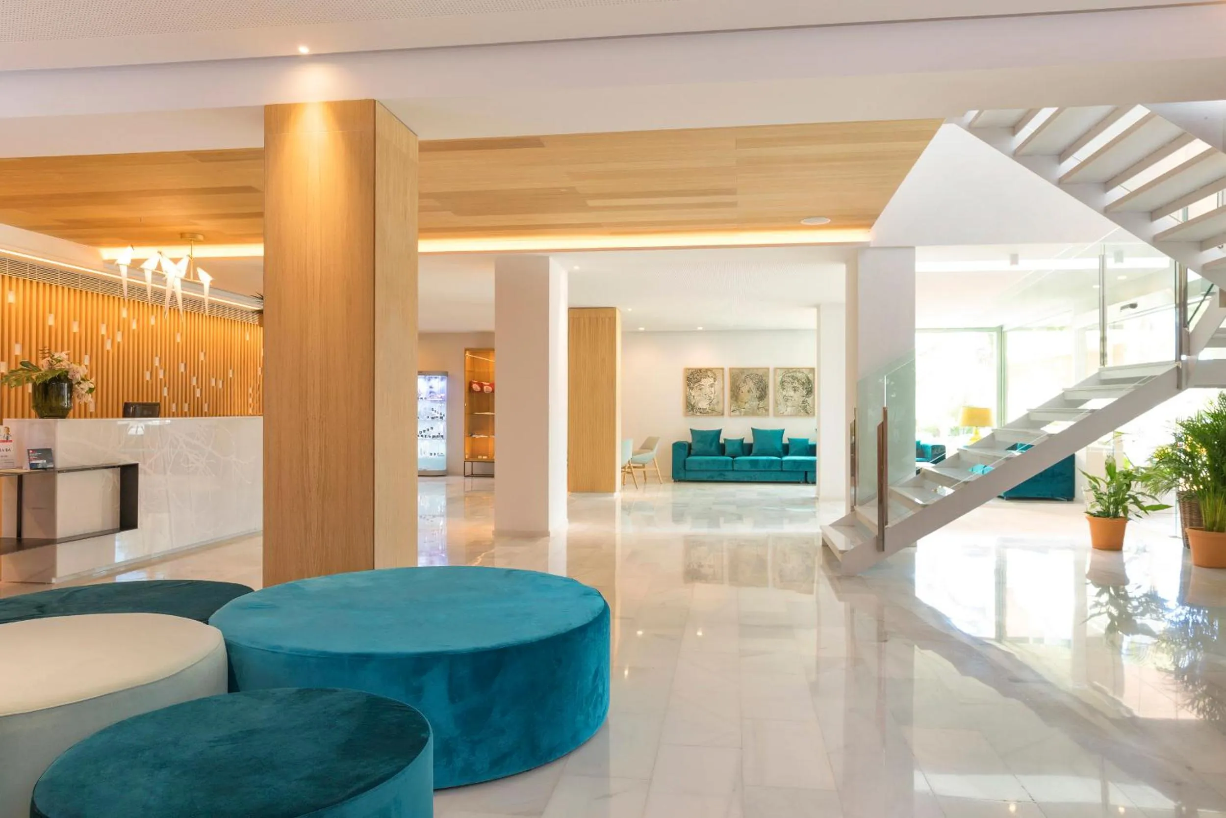 Lobby or reception in JS Alcudi-Mar