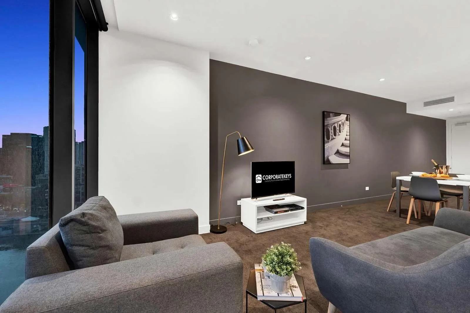 Living room in Corporate Keys - Freshwater Place