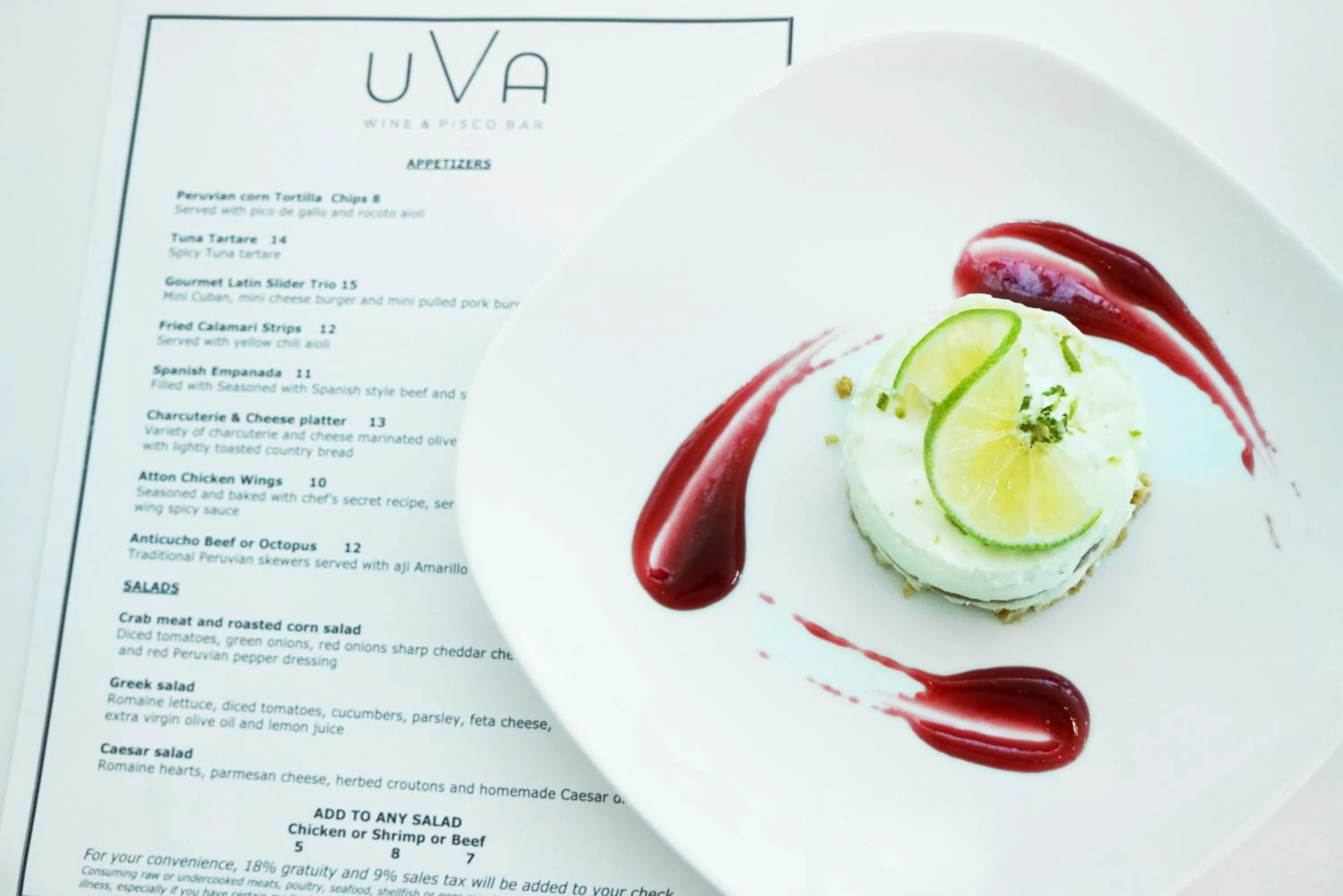 Food close-up in Novotel Miami Brickell