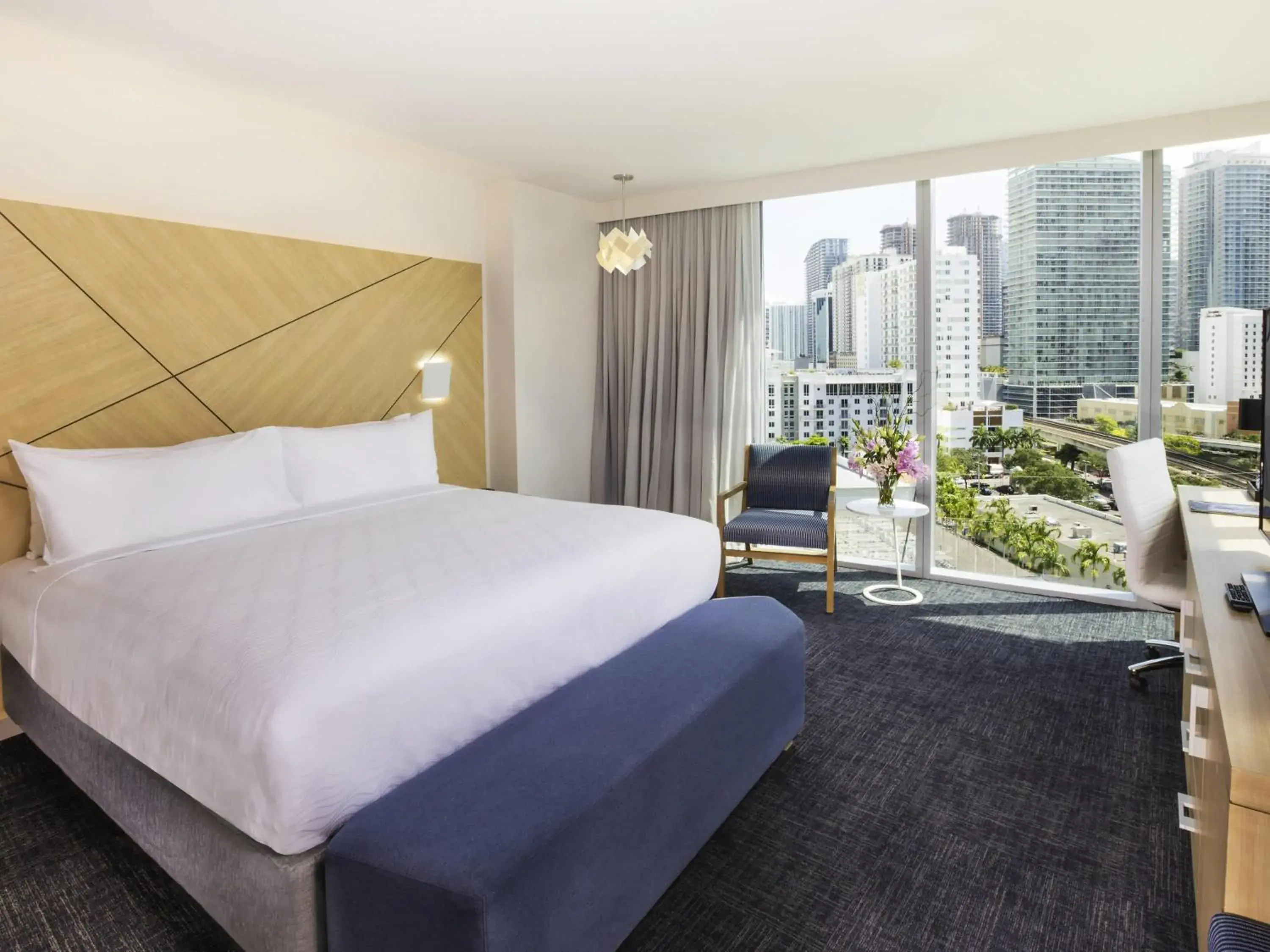 Superior King Room with City and Park View - Hearing Accessible in Novotel Miami Brickell Superior King Room with City and Park View - Hearing Accessible in Novotel Miami Brickell