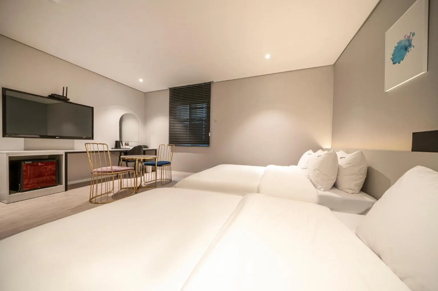 Bed in Hotel LeeSunDeok