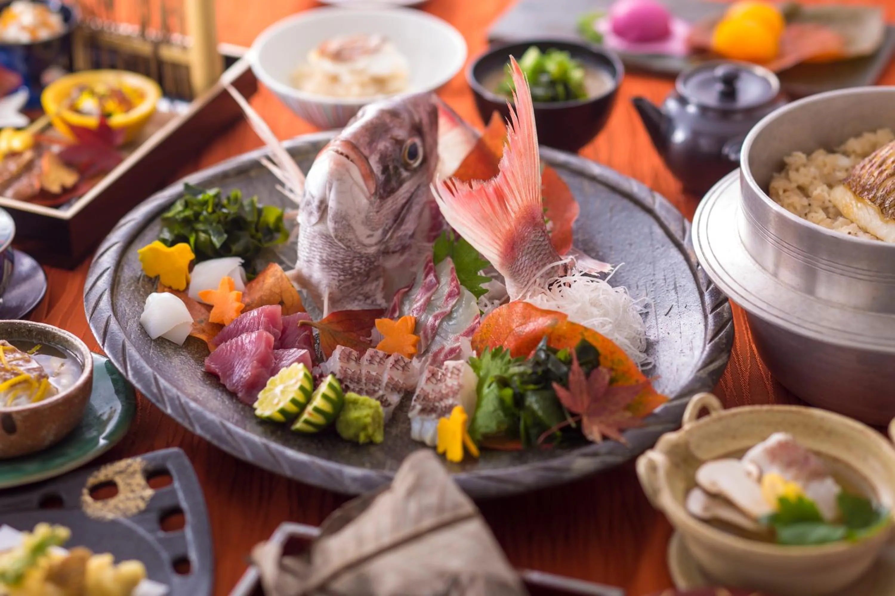 Meals in AoAwo Naruto Resort