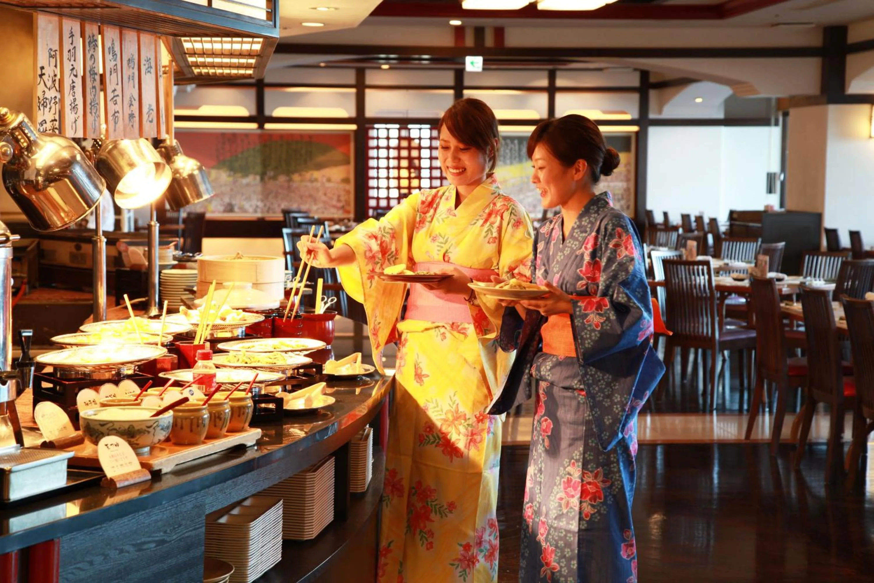 Restaurant/places to eat in AoAwo Naruto Resort