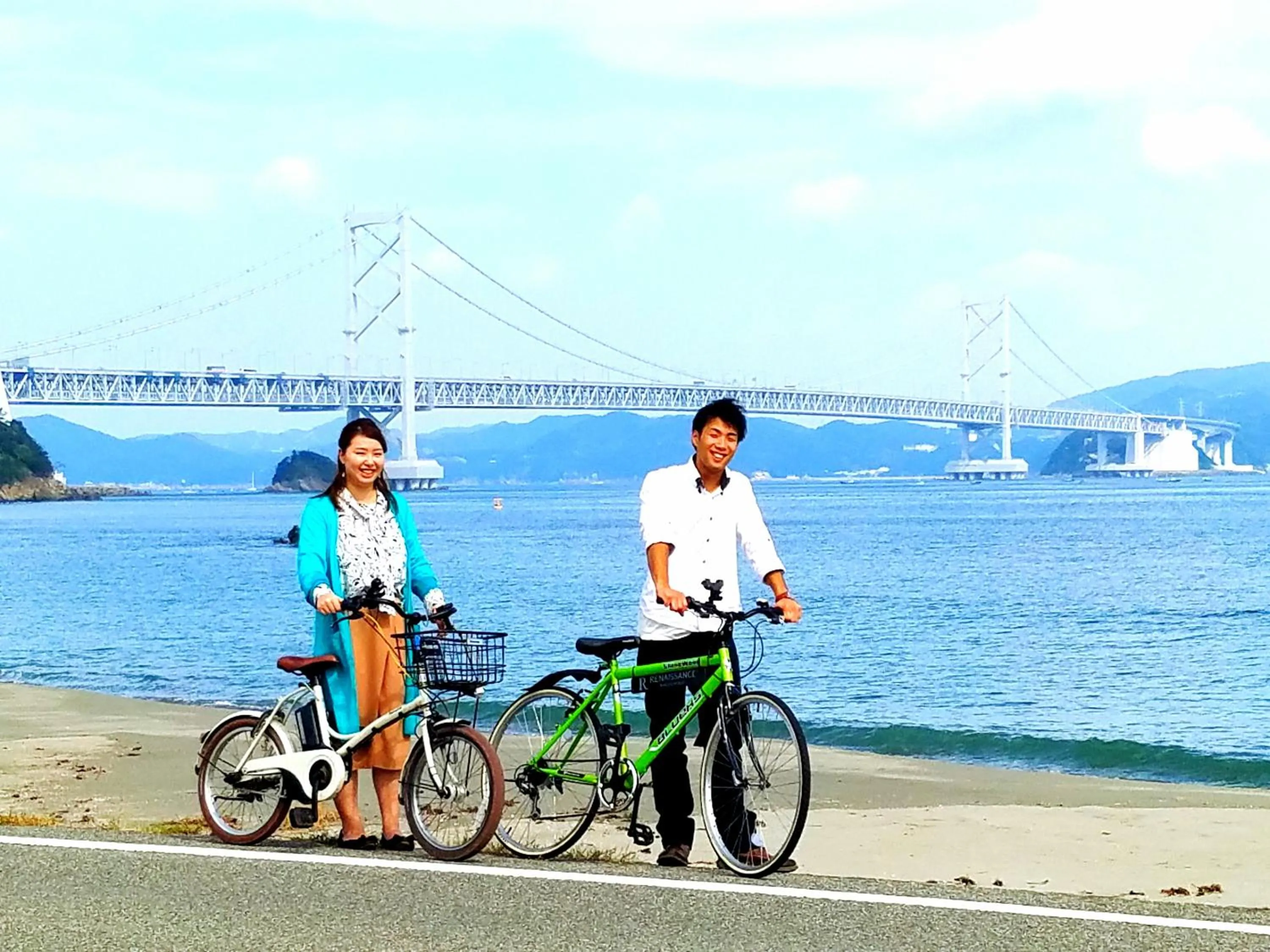 Cycling in AoAwo Naruto Resort