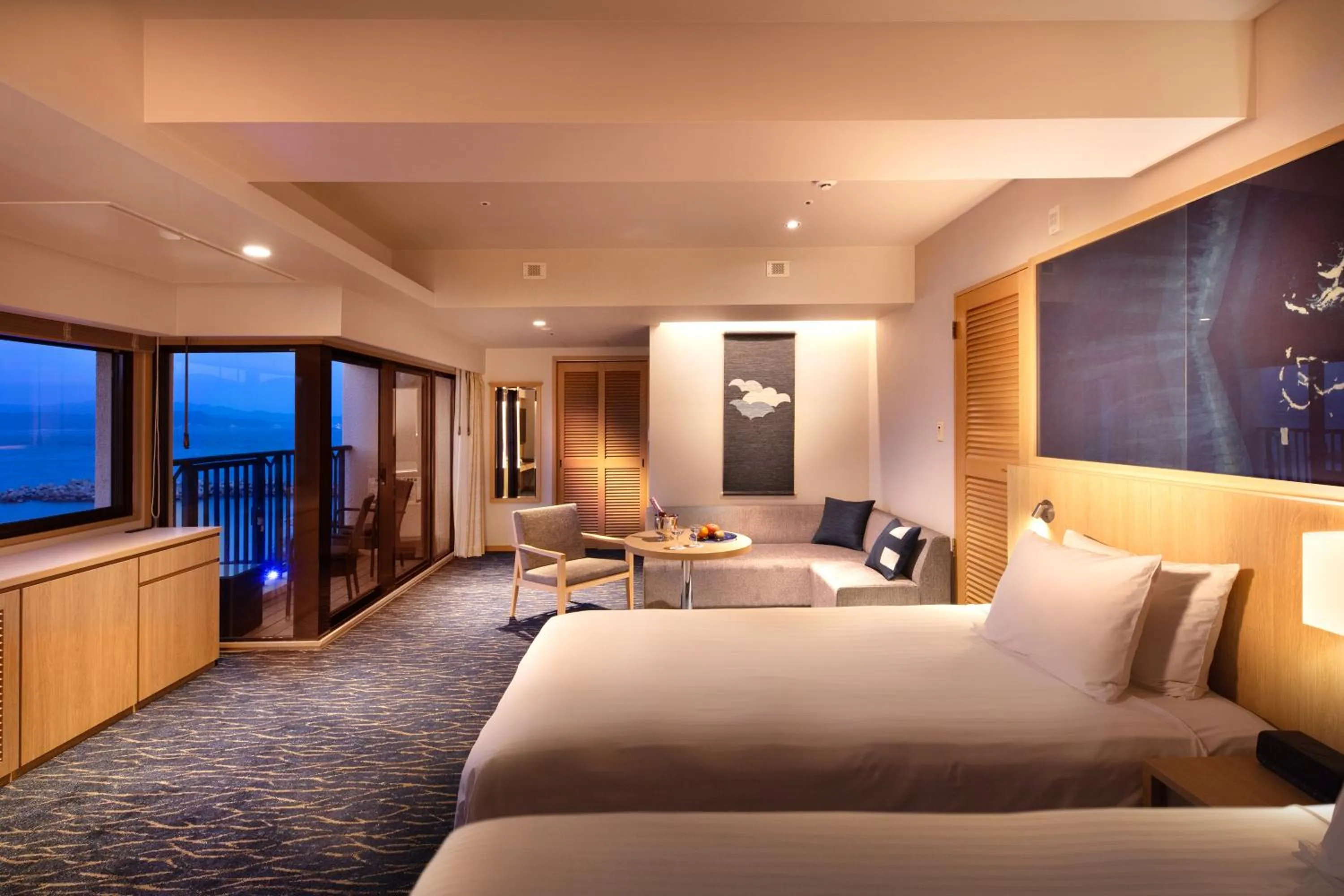 Bed in AoAwo Naruto Resort