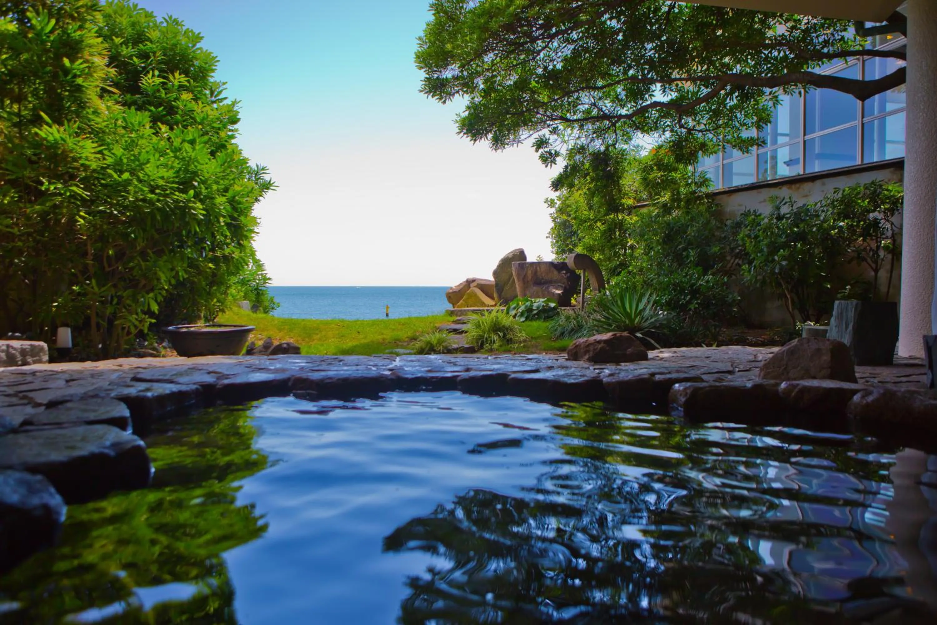 Hot Spring Bath in AoAwo Naruto Resort