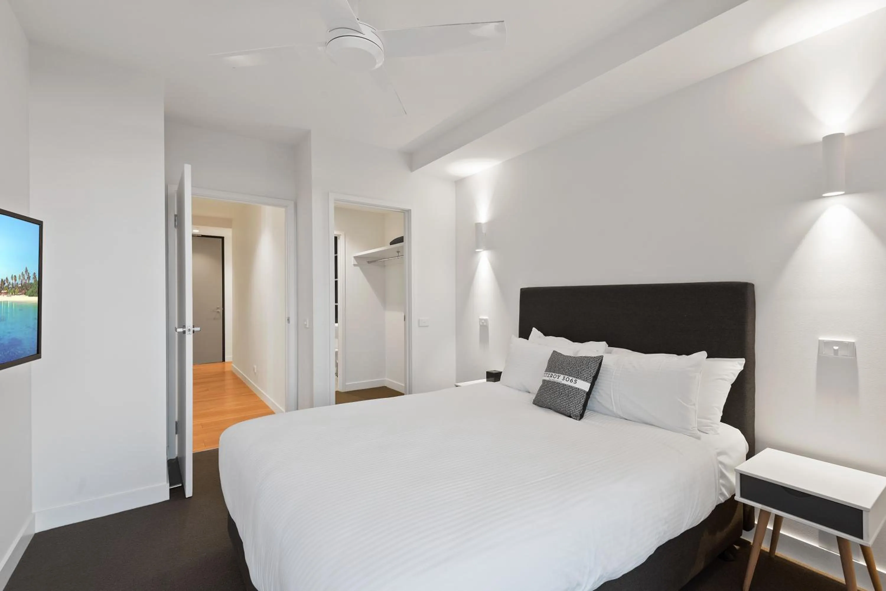 Bedroom, Bed in District Apartments Fitzroy