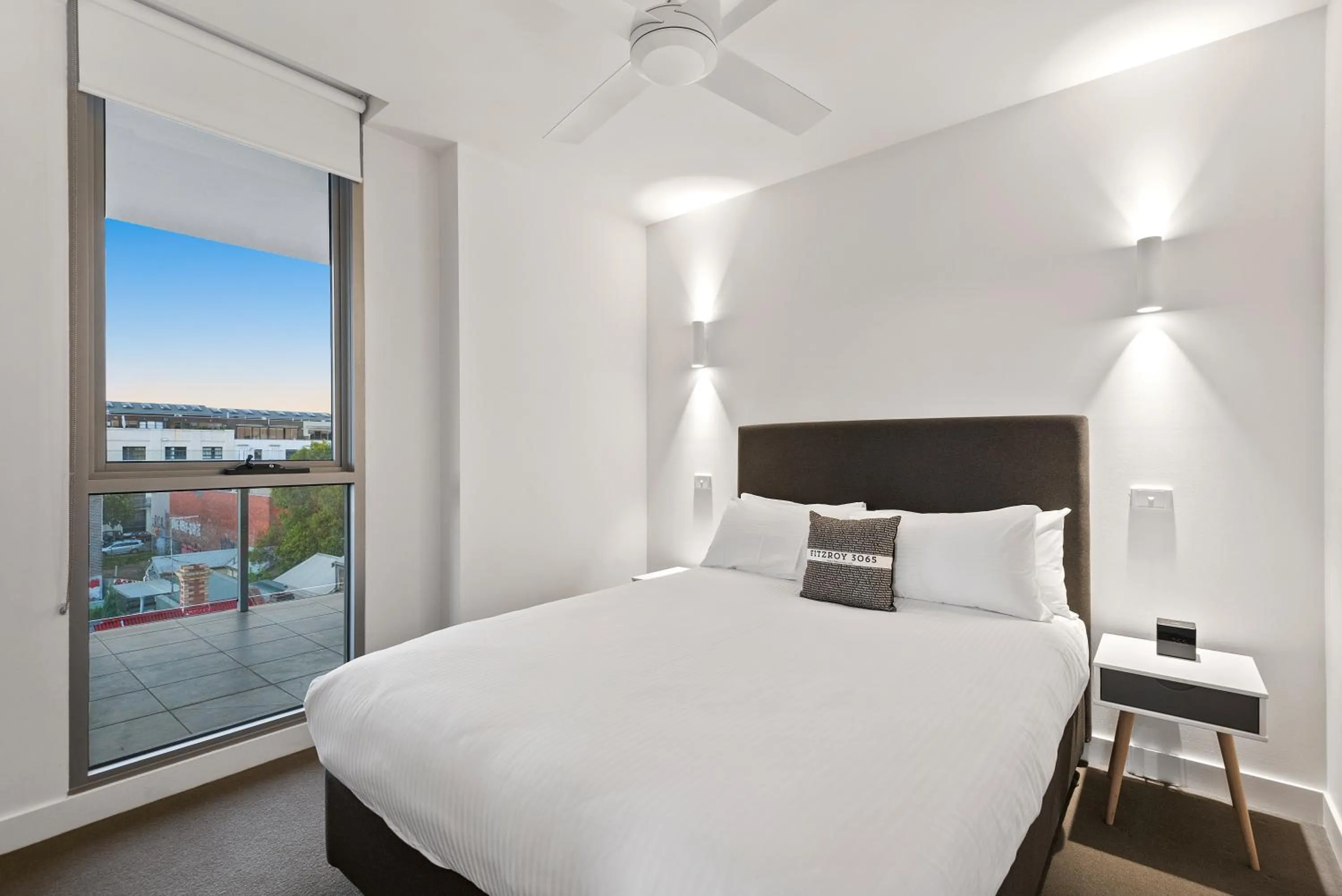 Bedroom, Bed in District Apartments Fitzroy
