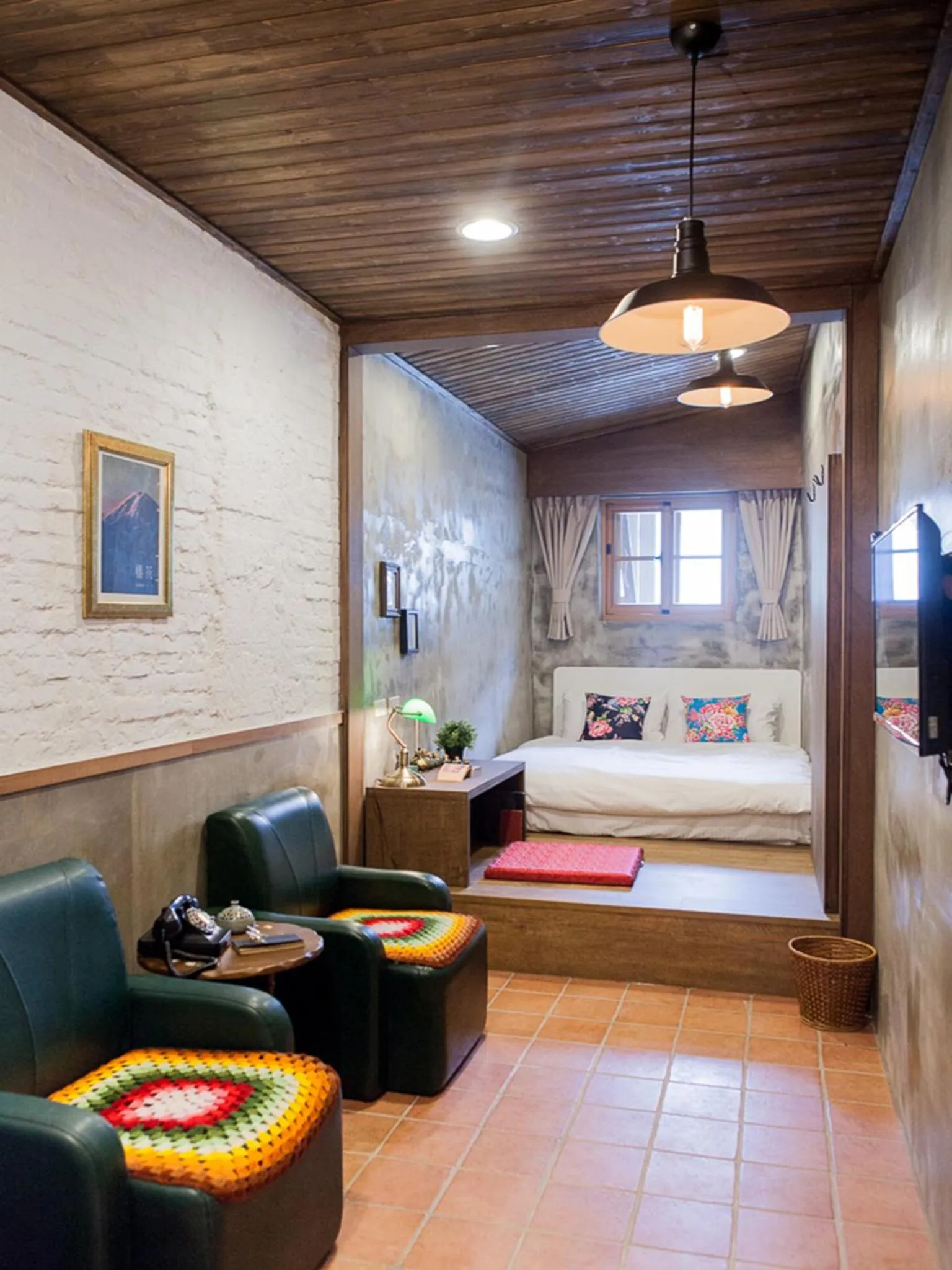 Photo of the whole room, Bed in Jian Shan Hotel