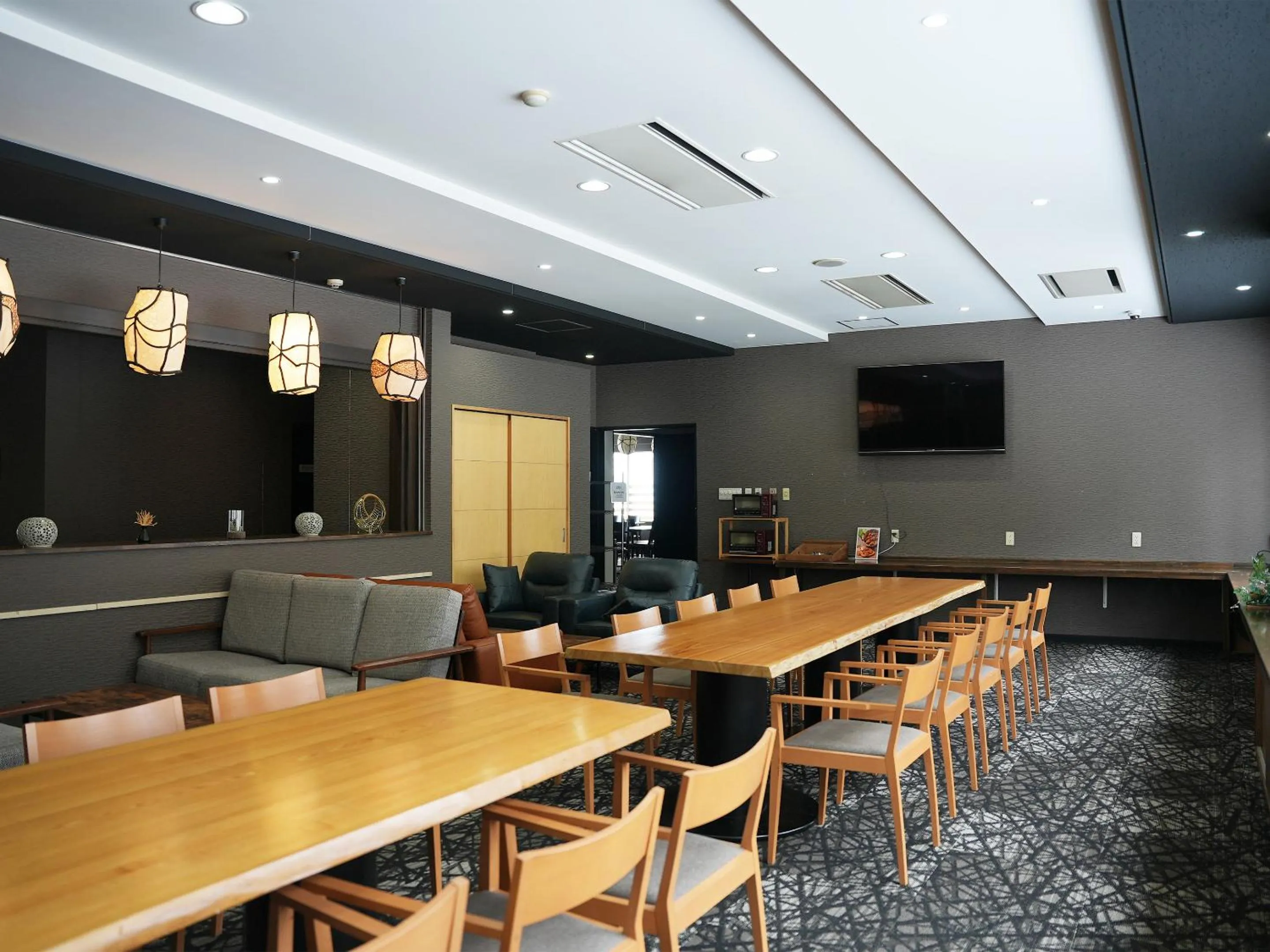 Lobby or reception in Hotel Abest Hakuba Resort