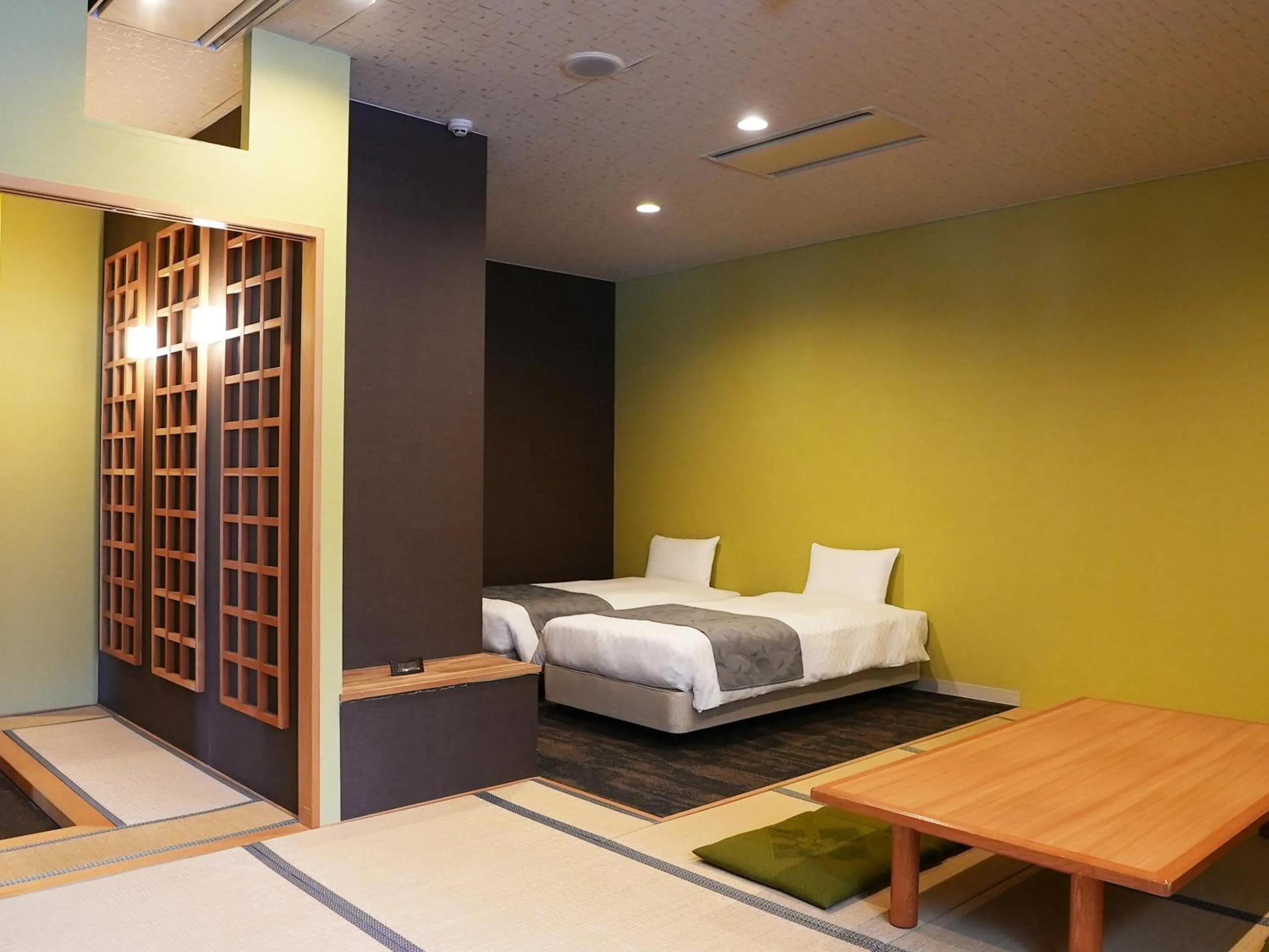 Photo of the whole room, Bed in Hotel Abest Hakuba Resort