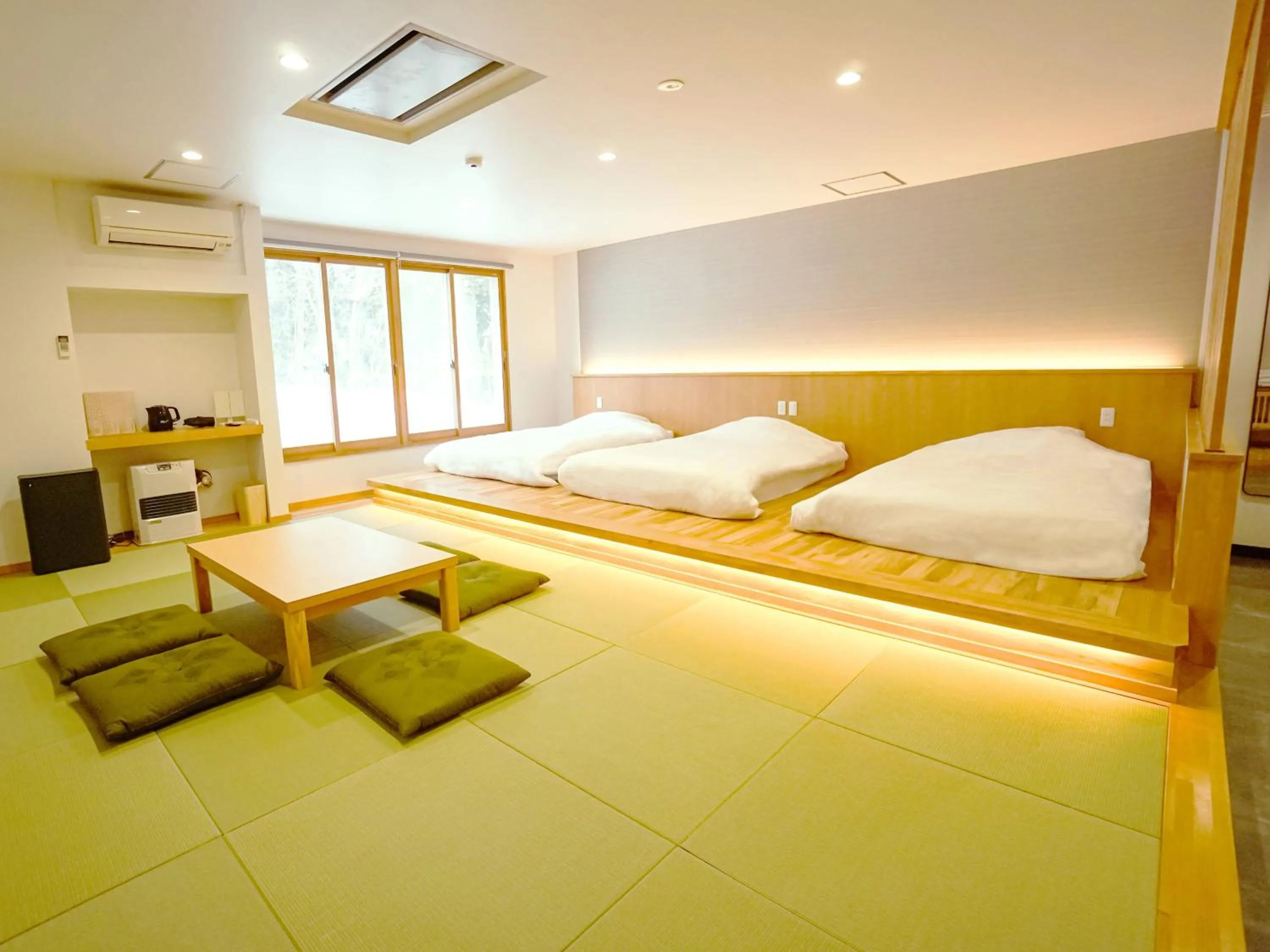Photo of the whole room, Bed in Hotel Abest Hakuba Resort
