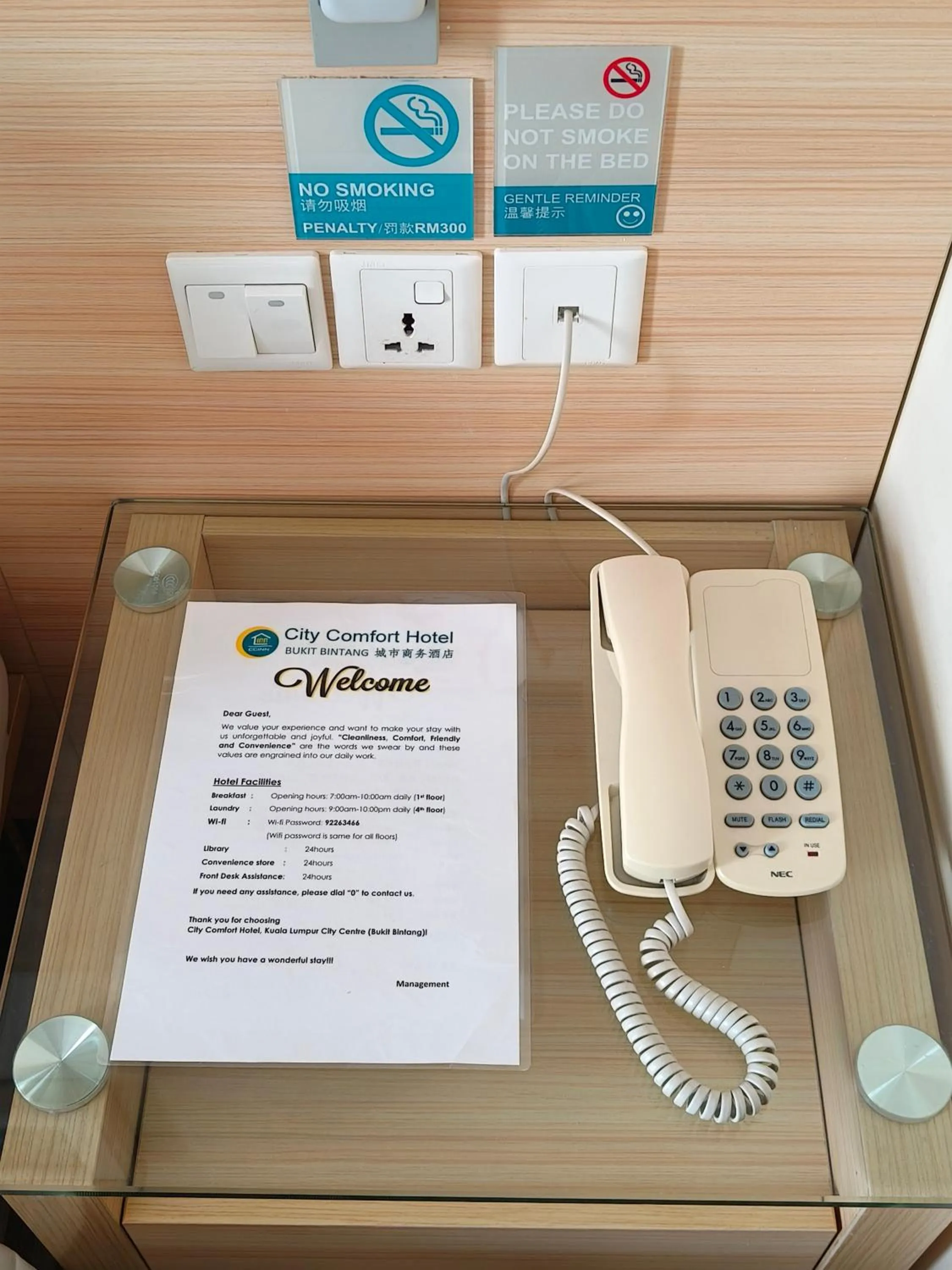 Bedroom in City Comfort Hotel Kuala Lumpur City Center (Bukit Bintang)