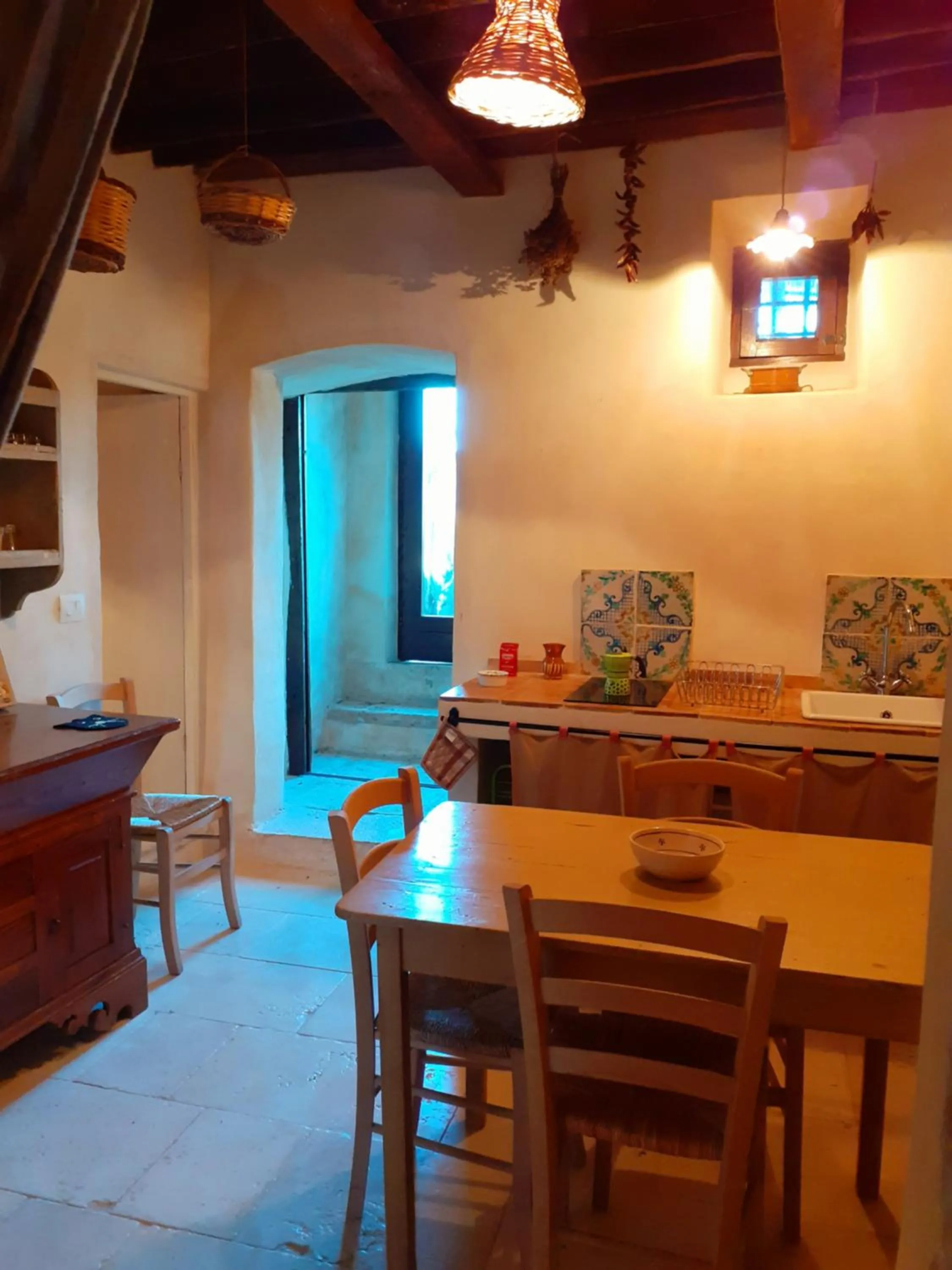 Kitchen or kitchenette in Posta Santa Croce