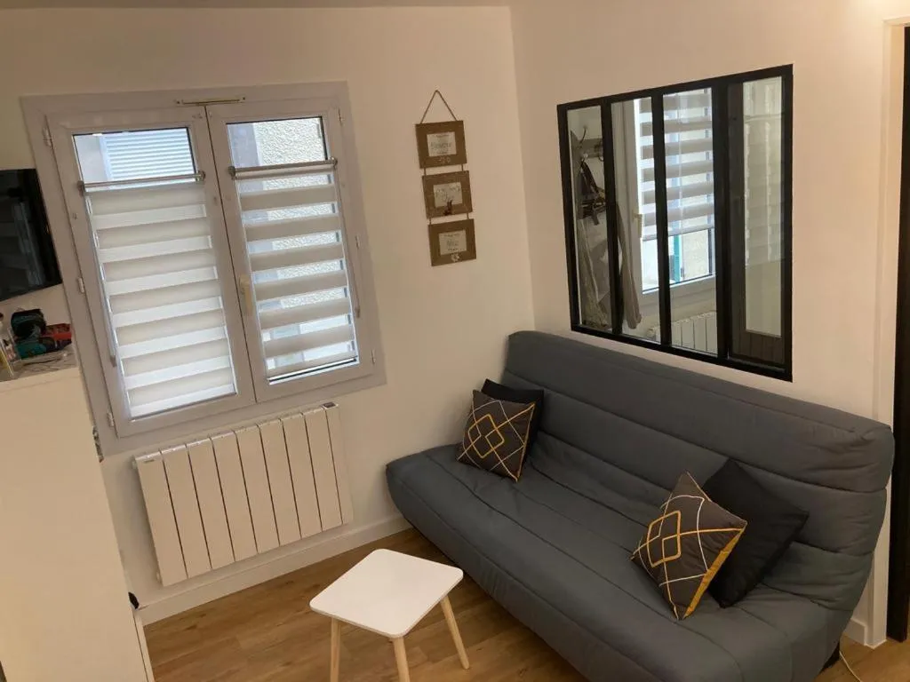 Living room in Appartement Les Amethystes 1