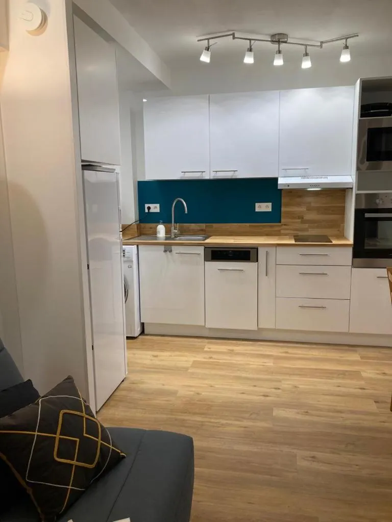 Kitchen or kitchenette in Appartement Les Amethystes 1