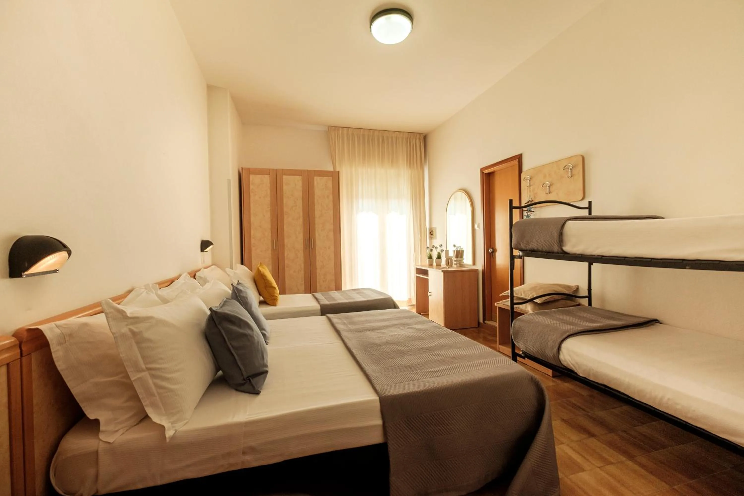 Bed in Hotel Oceanic