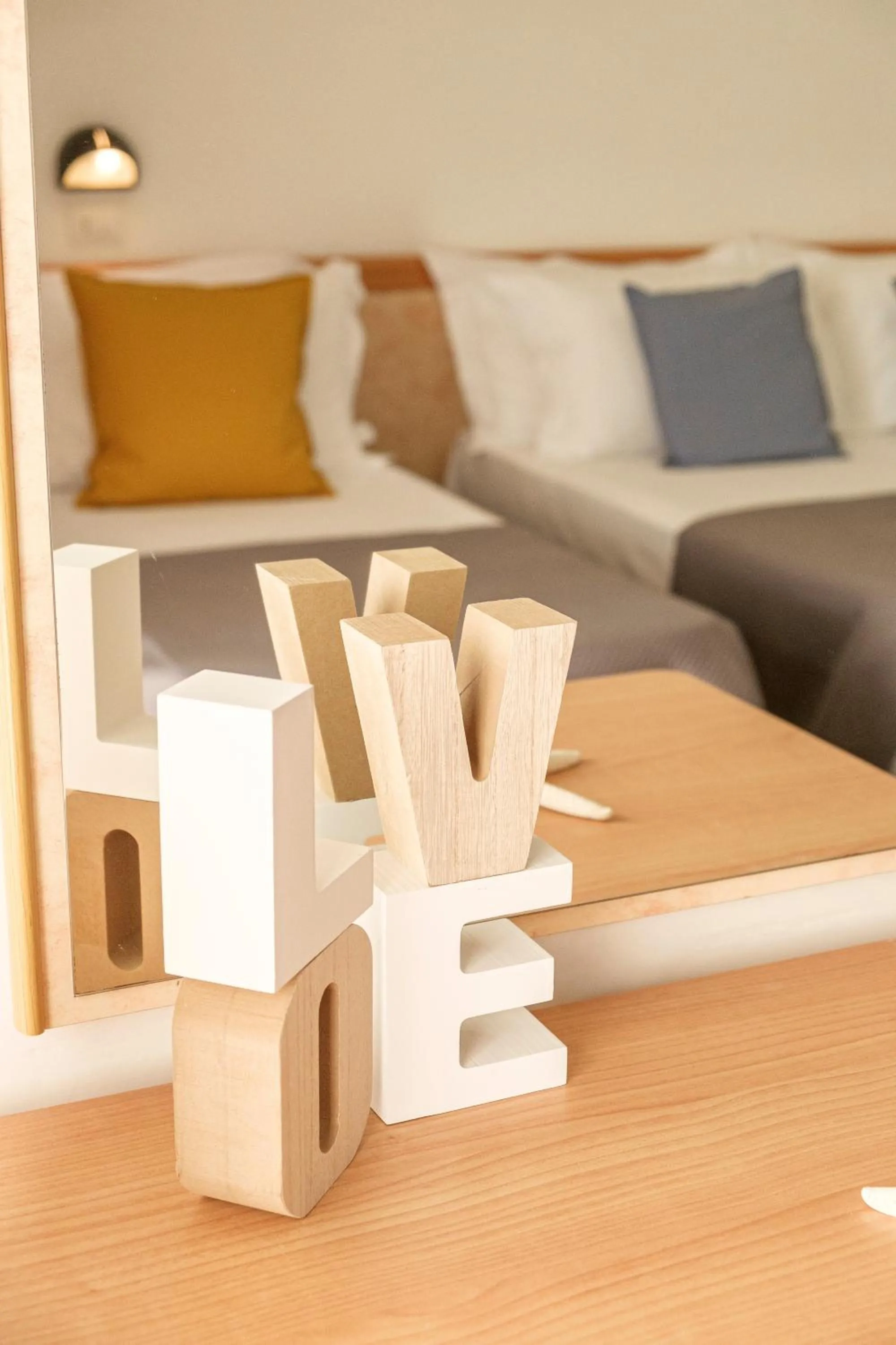 Bed in Hotel Oceanic