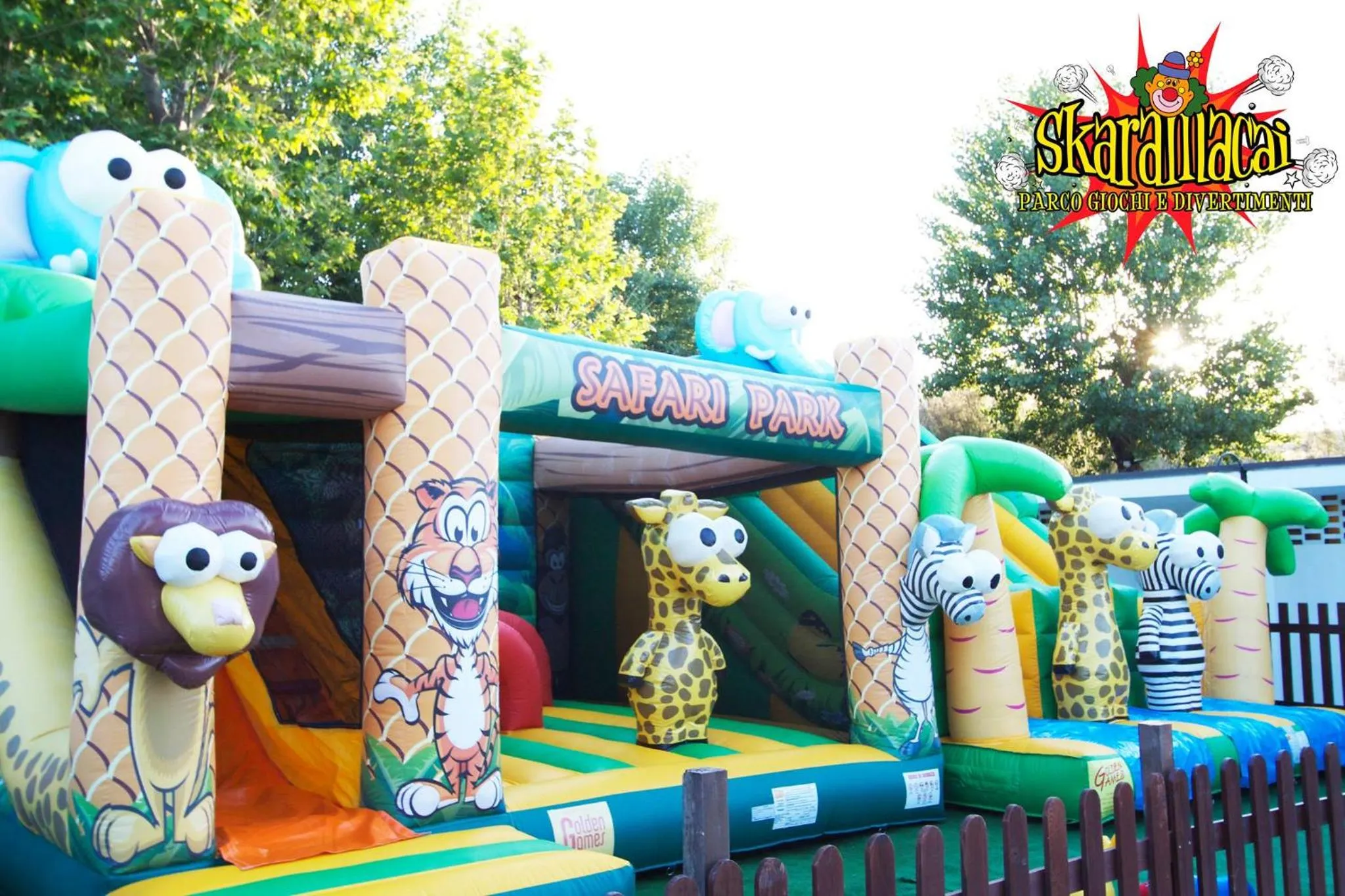 Aqua park in Hotel Oceanic